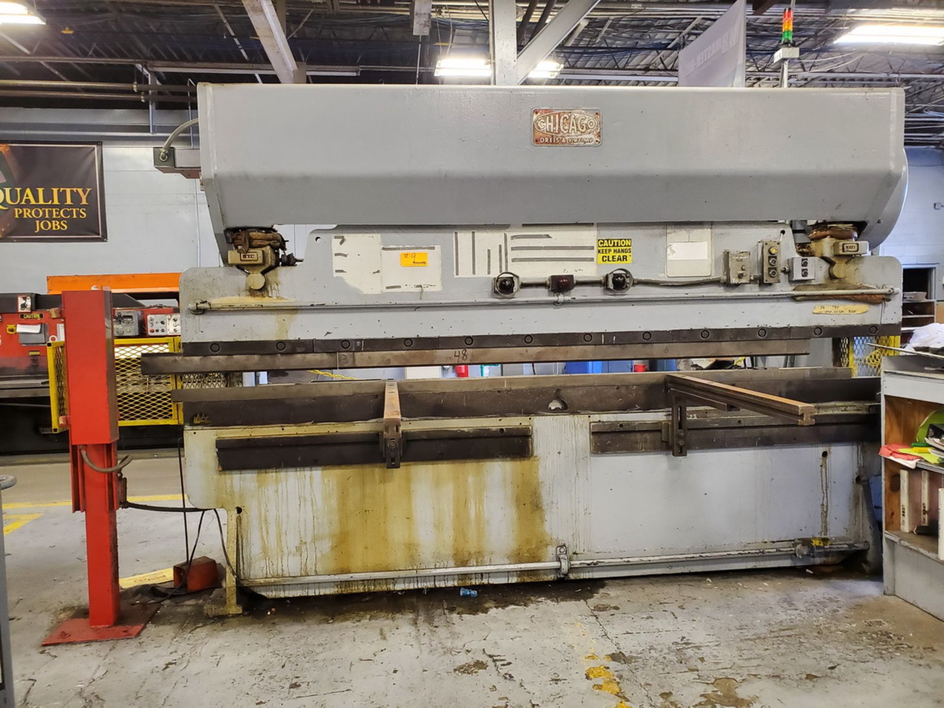 Chicago 10' Mechanical Press Brake