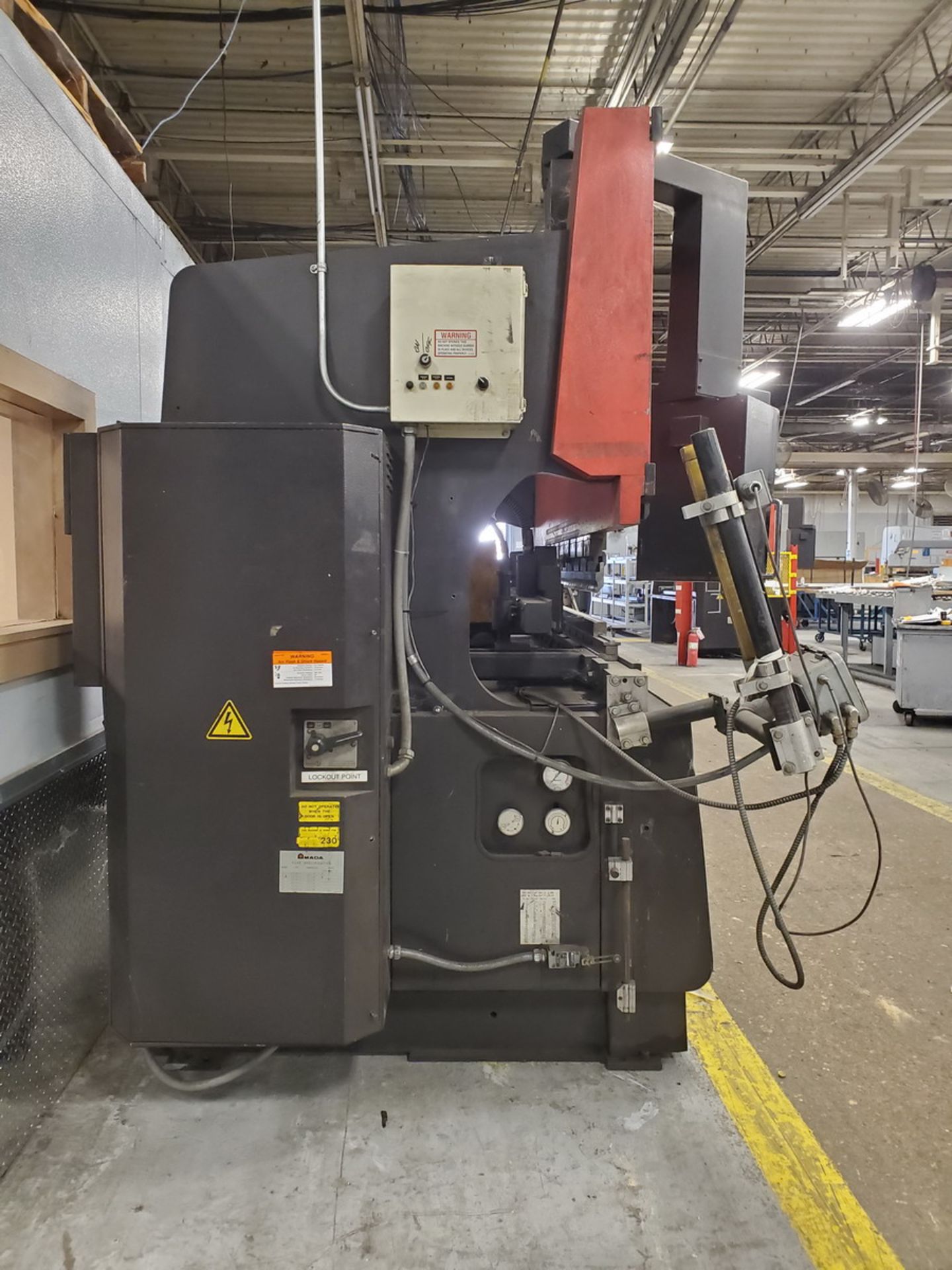 1993 Amada Fab 100D CNC Press Brake - Image 3 of 11