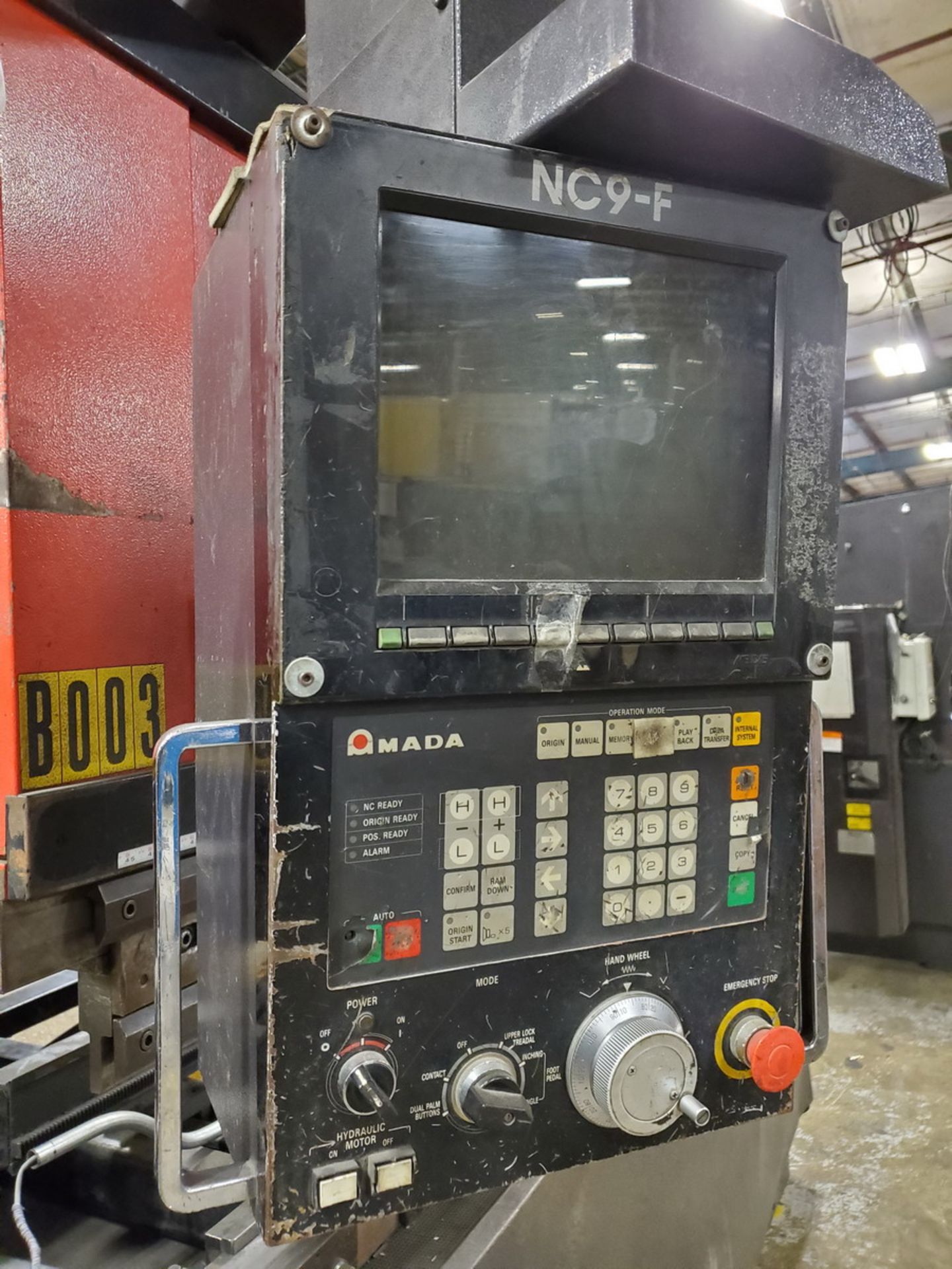 1992 Amada Fab 80D CNC Press Brake - Image 3 of 7