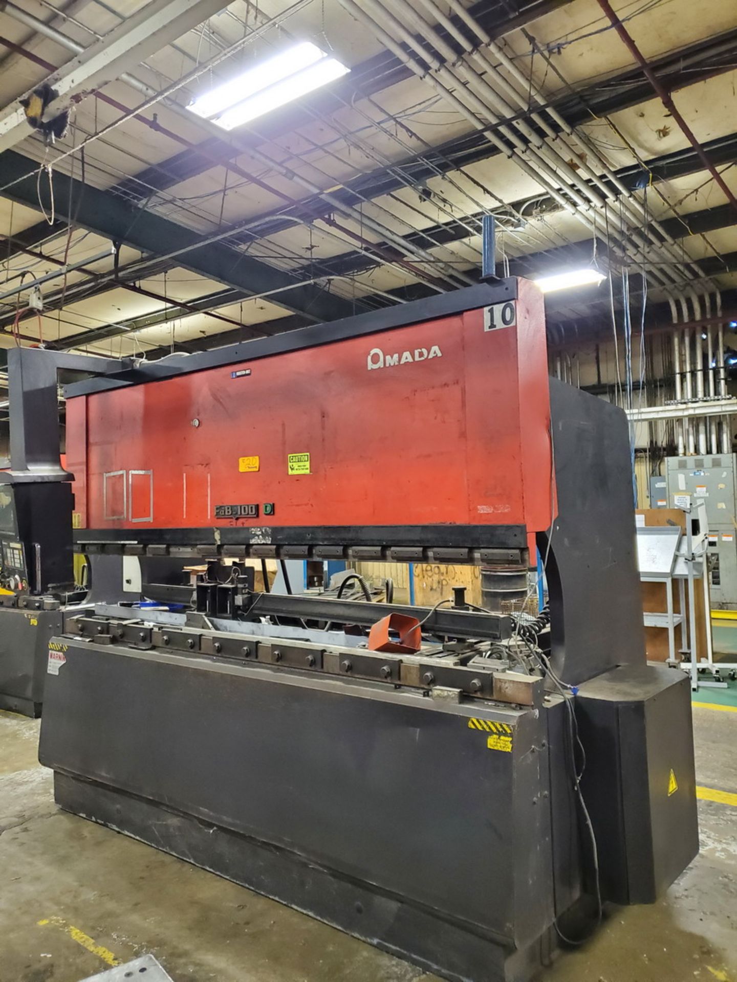 1993 Amada Fab 100D CNC Press Brake - Image 2 of 6