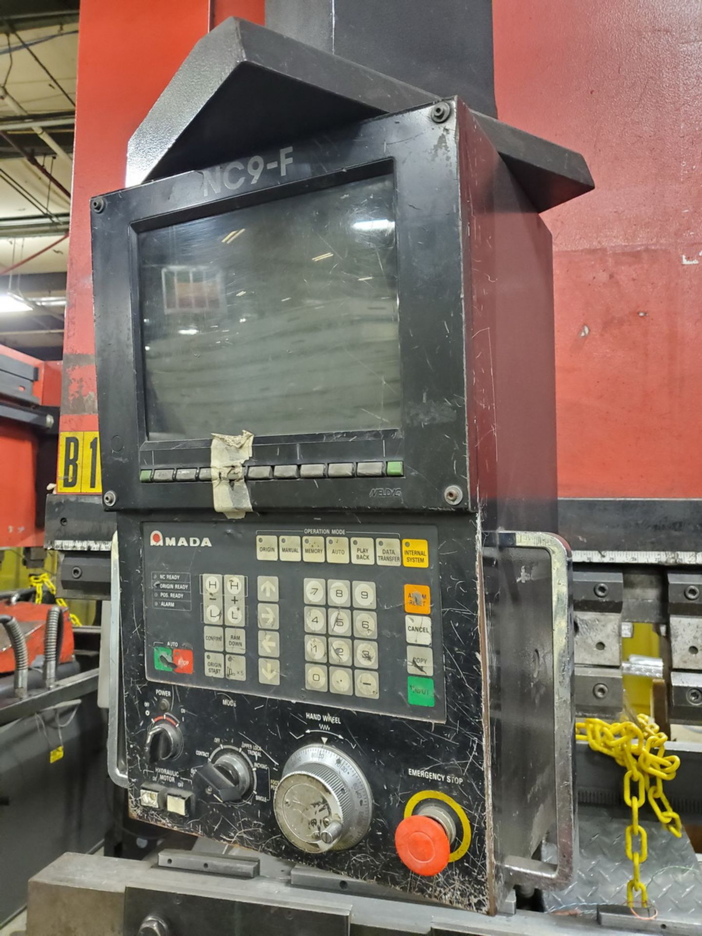 1992 Amada Fab 100D CNC Press Brake - Image 6 of 9