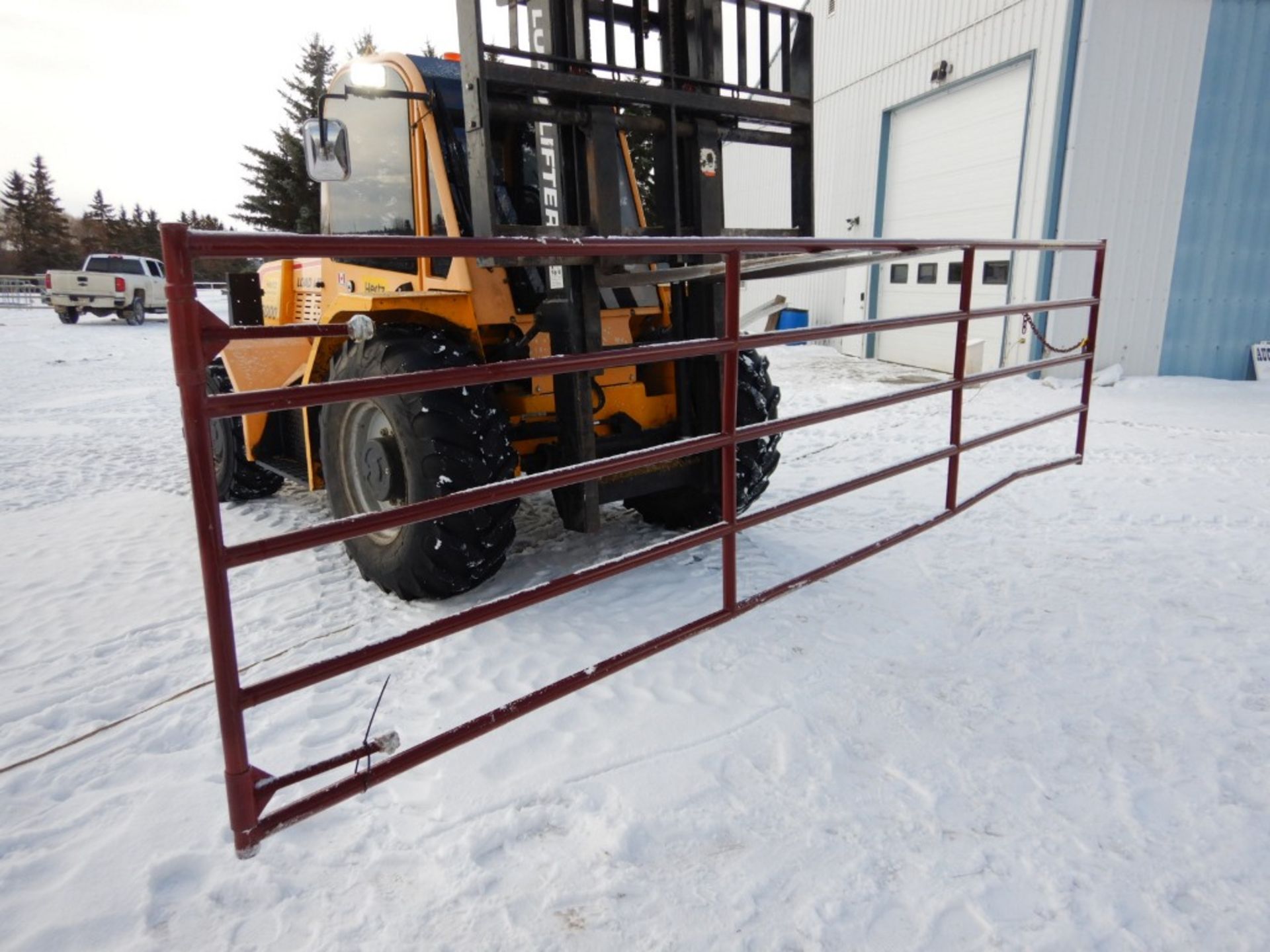 PRAIRIE 16FT -5 BAR MEDIUM STEEL STOCK GATE