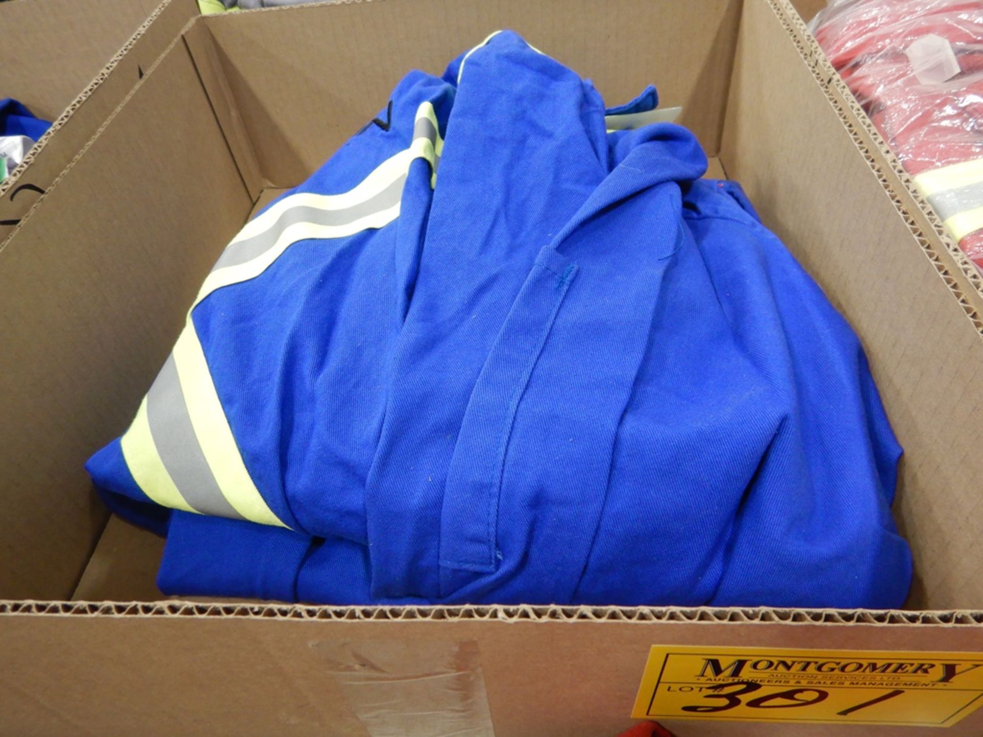 1-PR WESTEX ULTRA SOFT FR SAFETY COVERALLS, BLUE SIZE 46