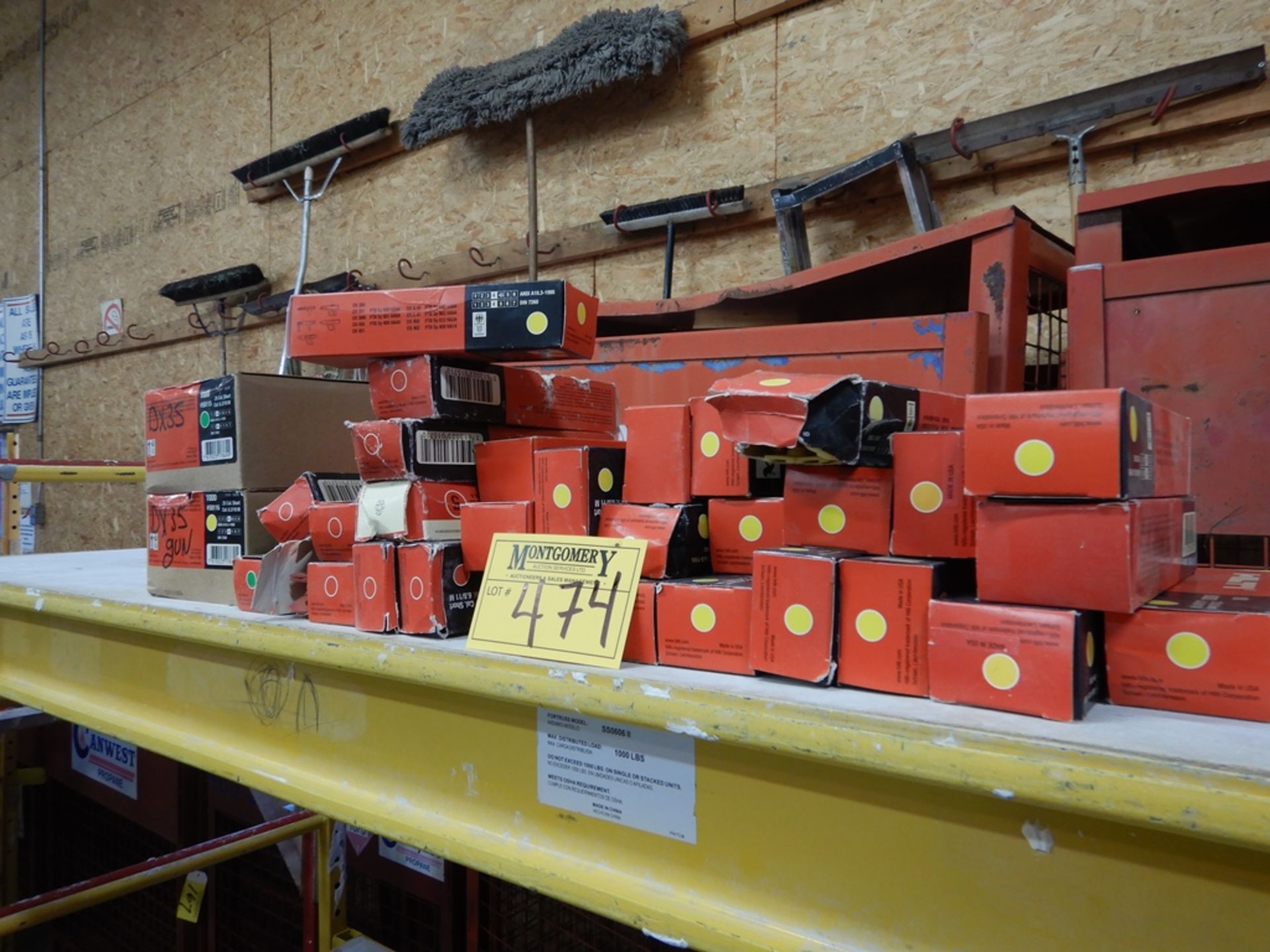 L/O ASSORTED HILTI SHOT YELLOW ,GREEN & RED