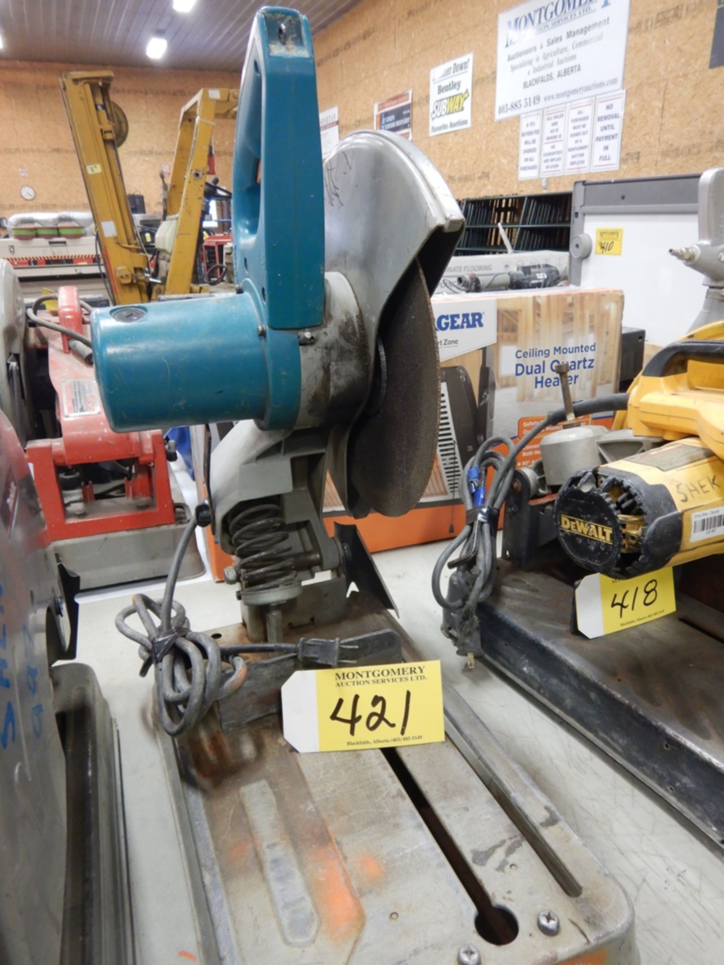 MAKITA 14" METAL CHOP SAW