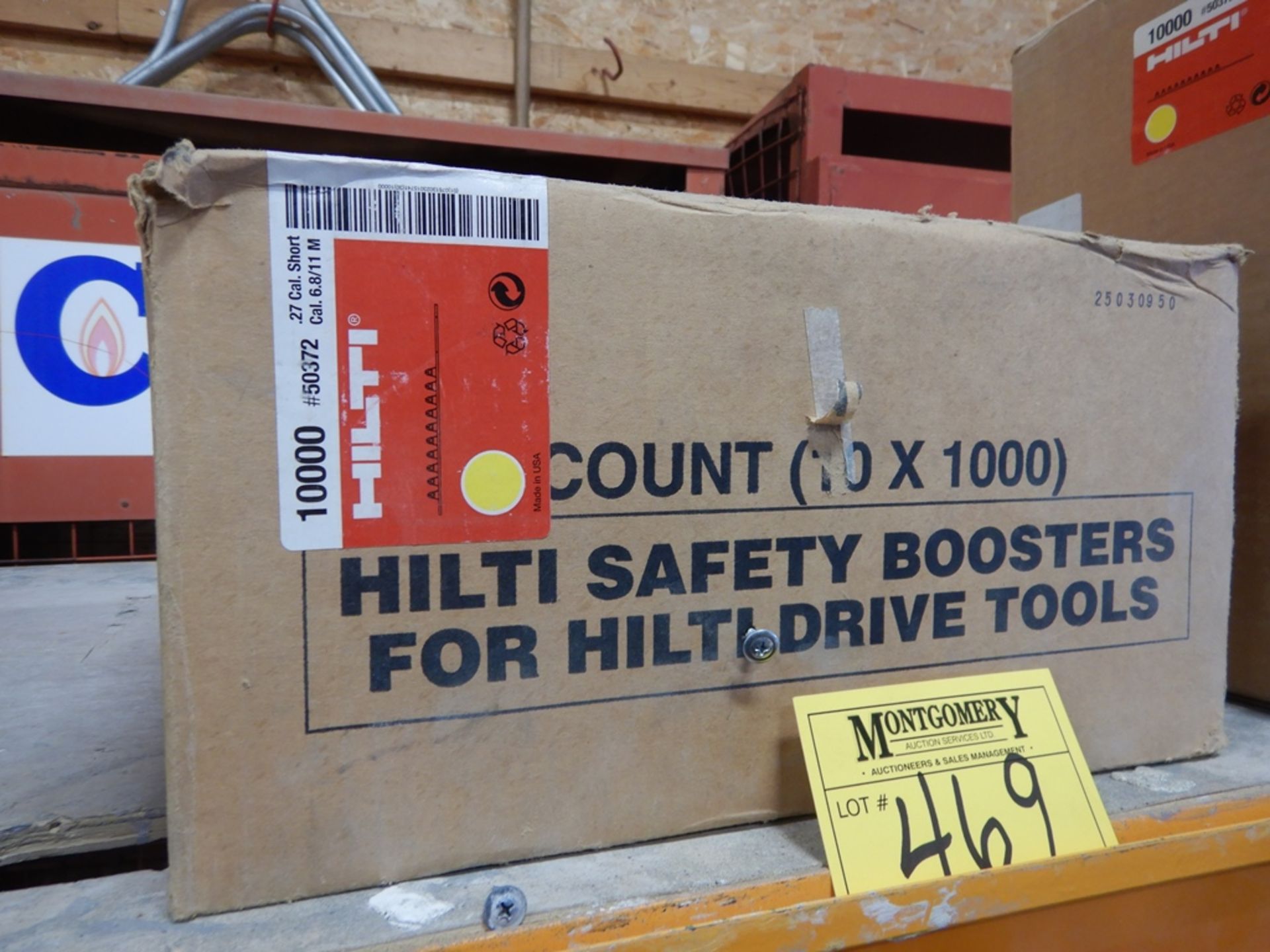 L/O HILTI 27 CALIPER SHORT YELLOW CHARGES