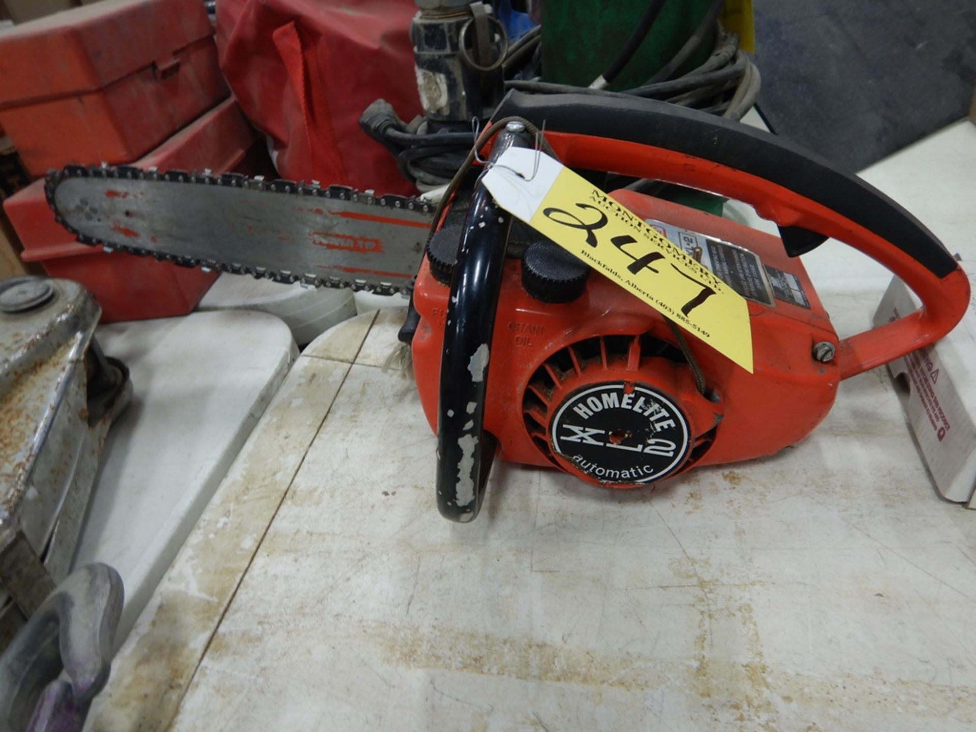 HOMELITE XL2 CHAIN SAW