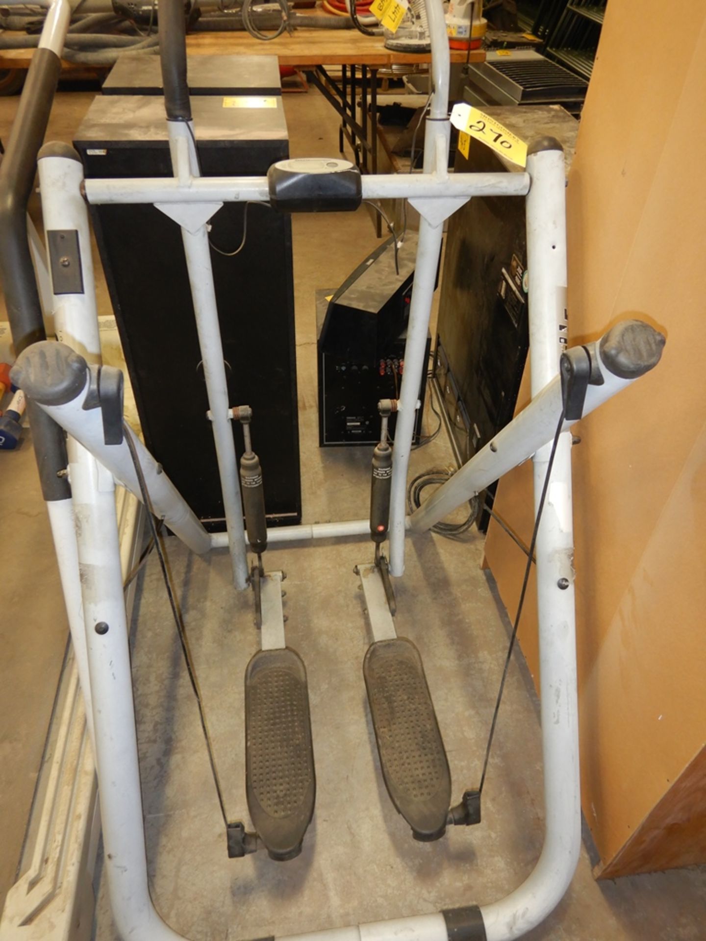 FREE SPIRIT TREADMILL, TONY LITTLE GAZELLE FREE STYLE ELITE EXCERCISE MACHINE, WEIDER FLAT BENCH,