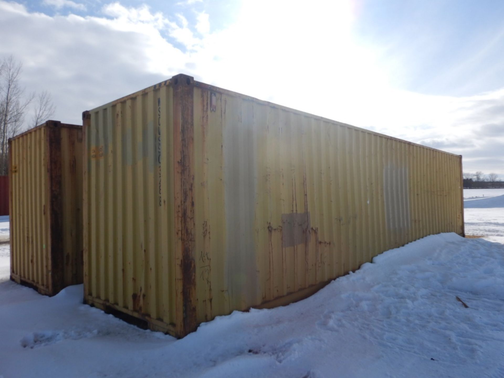 9FT X 40' HIGH CUBE STORAGE C-CAN - Image 2 of 3