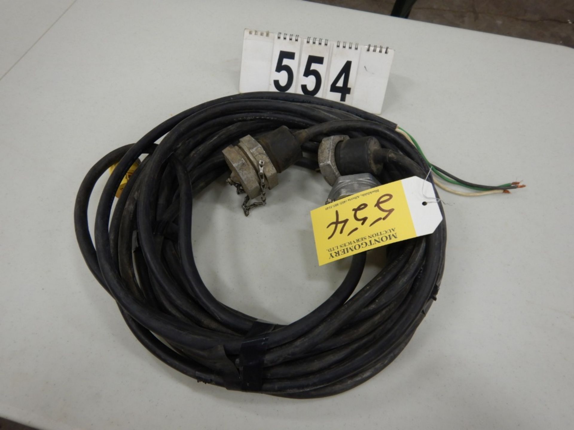 120 VOLT AC ELECTRICAL POWER CORD W/FITTINGS