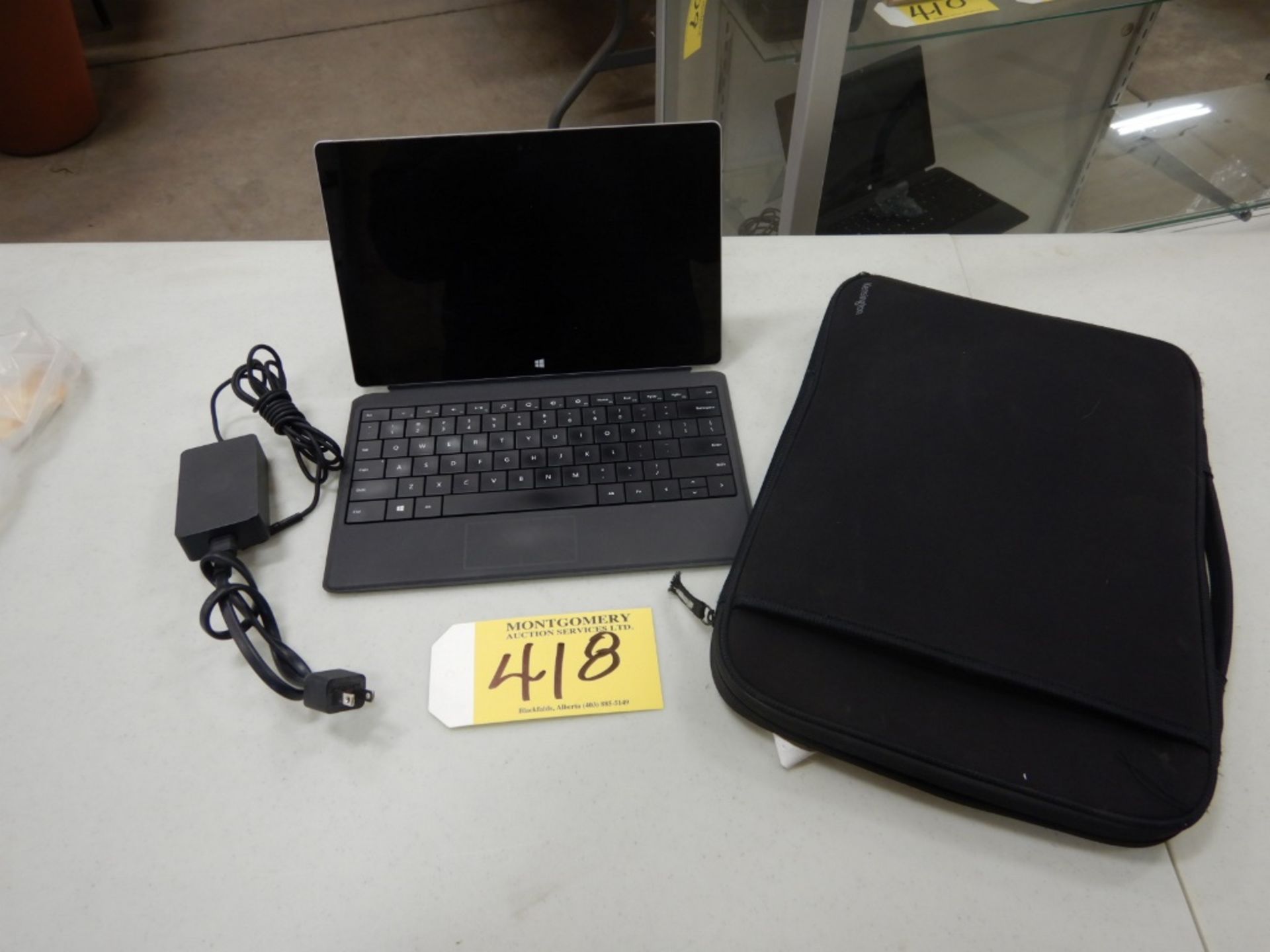 SURFACE 64 GIGABYTE NOTEBOOK, C/W CHARGER & CASE