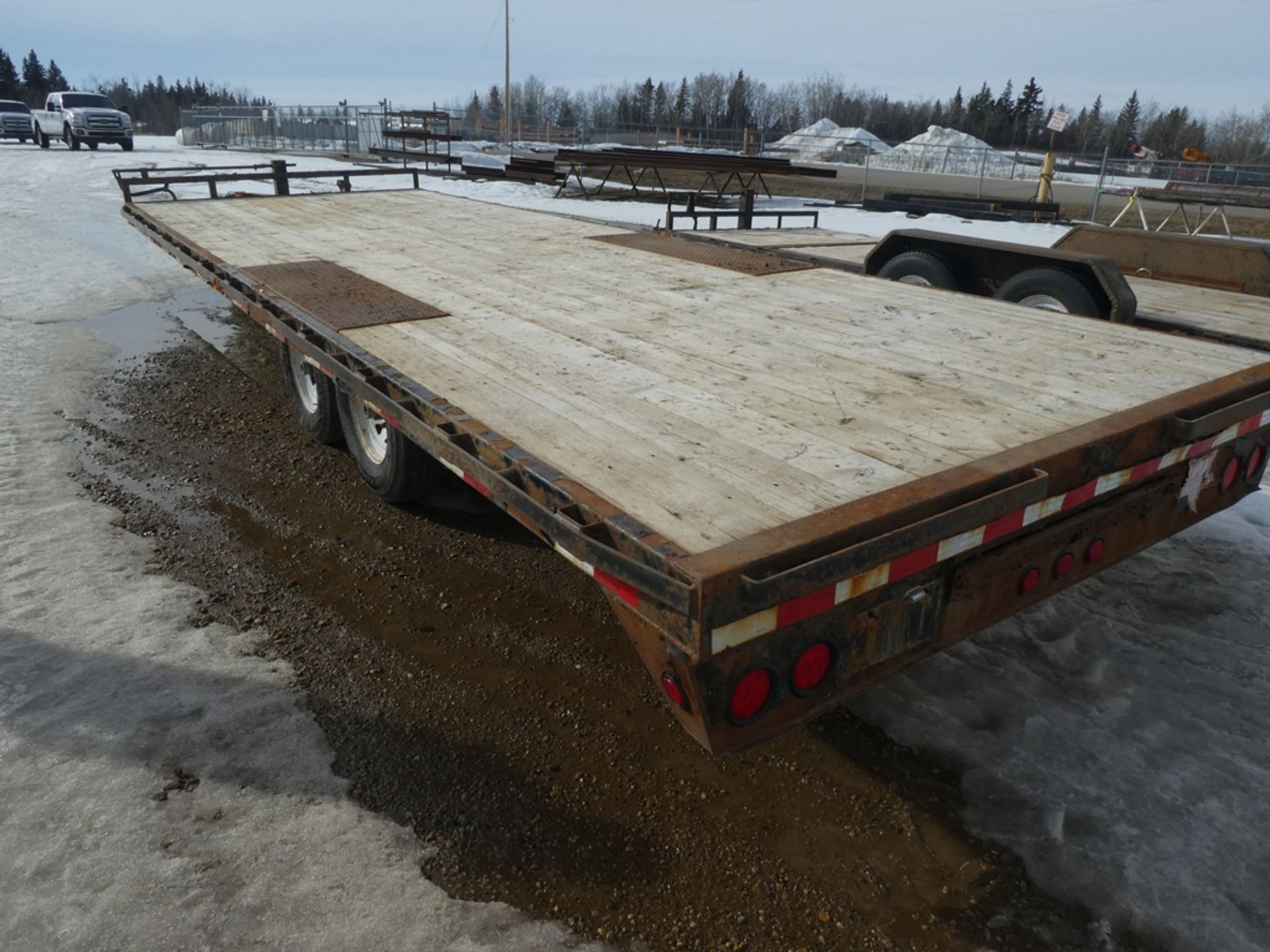 2013 PJ T/A 14000LB DECK-OVER EQUIPMENT TRAILERS W/RAMPS, BALL HITCH, 8'6" X 24FT - Image 5 of 6