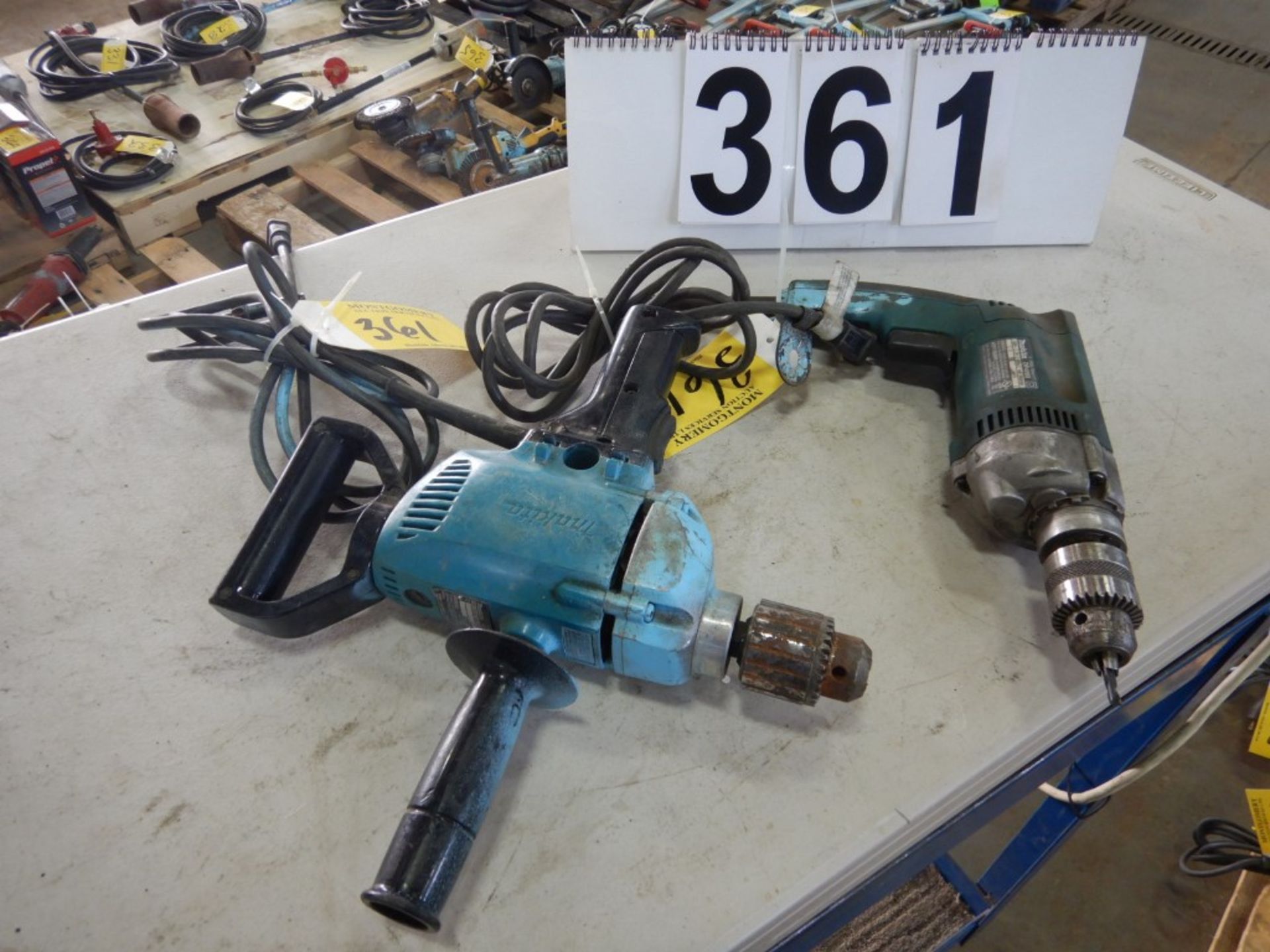 MAKITA 6013BR 1/2 CORDED DRILL, MAKITA DP4000 1/2 CORDED DRILL