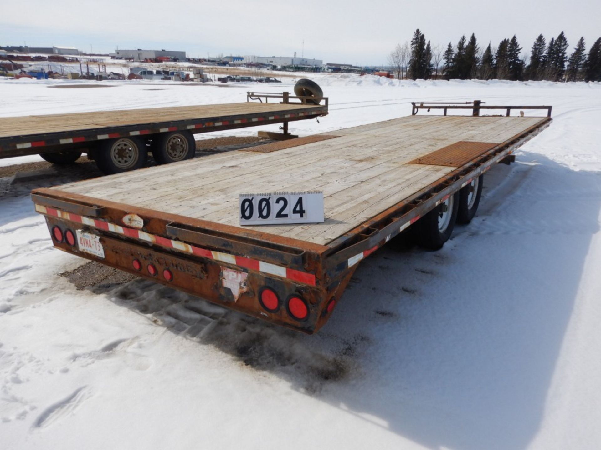 2013 PJ T/A 14000LB DECK-OVER EQUIPMENT TRAILERS W/RAMPS, BALL HITCH, 8'6" X 24FT - Image 2 of 6