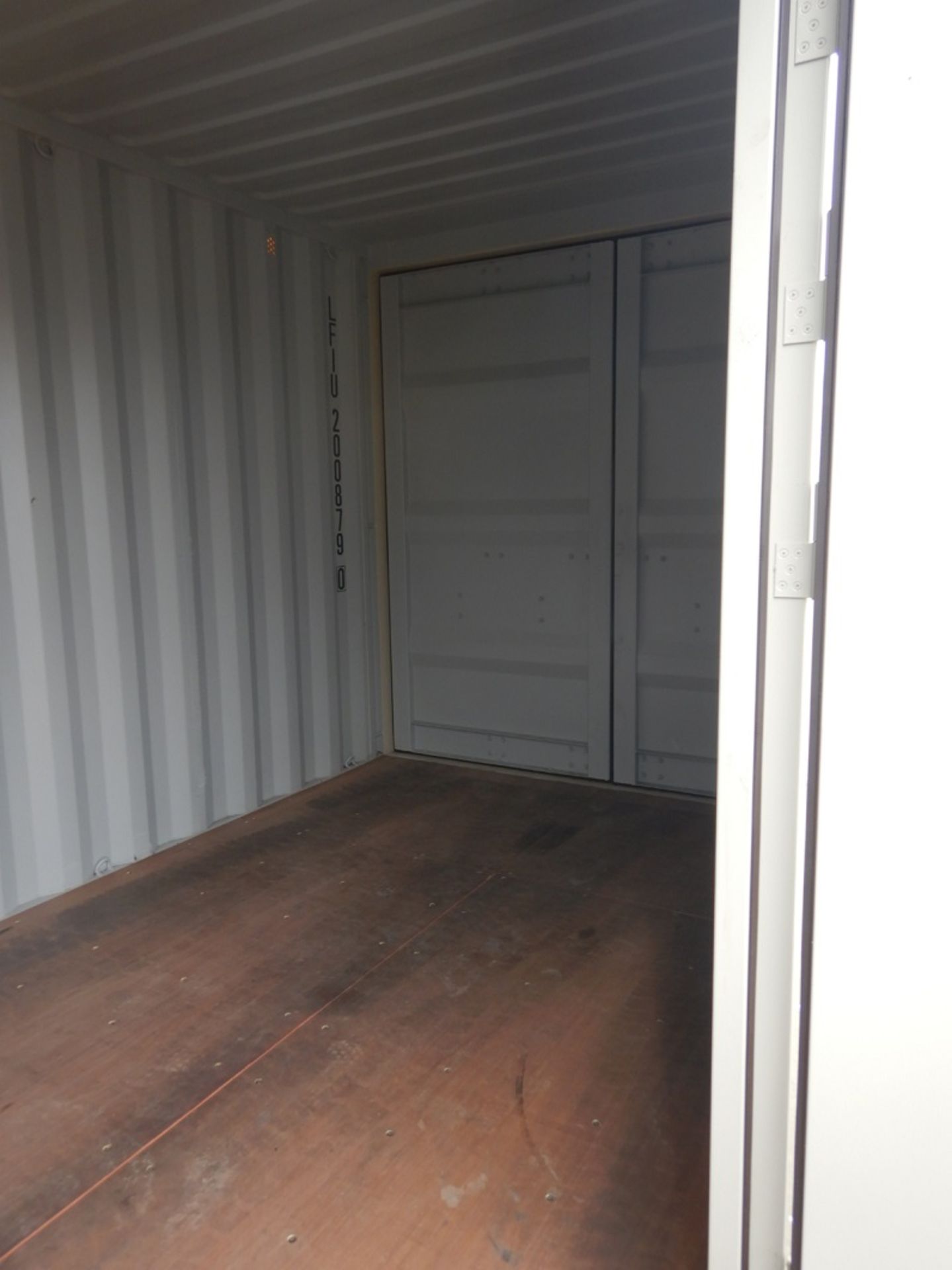 20 FT SINGLE USE C-CAN W/SIDE MAN DOOR, DBL. BARN REAR DOORS, S/N SY18C-017161 - Image 4 of 5