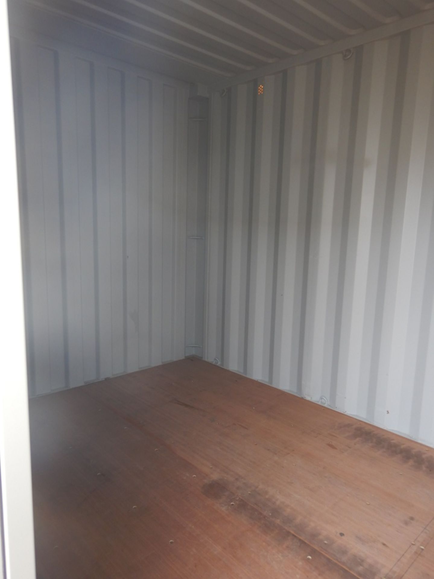 20 FT SINGLE USE C-CAN W/SIDE MAN DOOR, DBL. BARN REAR DOORS, S/N SY18C-017161 - Image 3 of 5