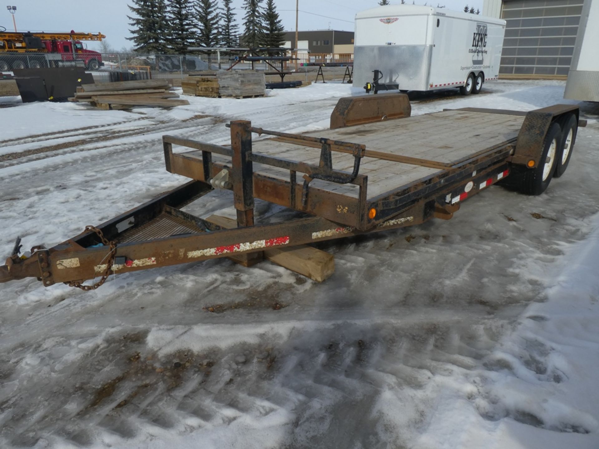 2013 PJ T/A 14000LB EQUIPMENT TRAILER W/TILT DECK, 6'6" X 21FT - Image 5 of 6