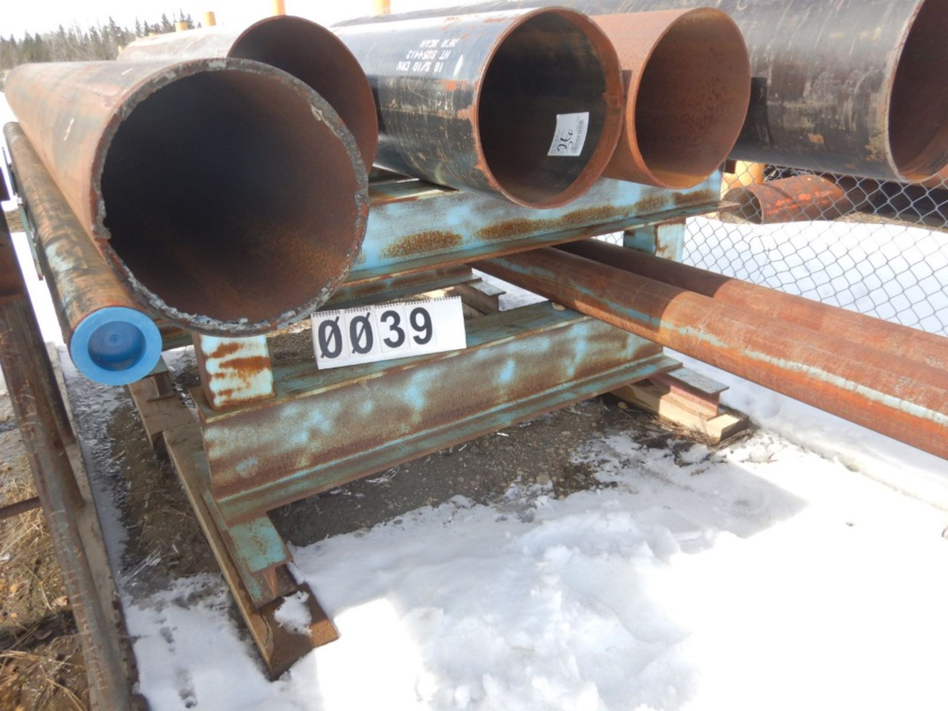 STEEL PIPE RACK