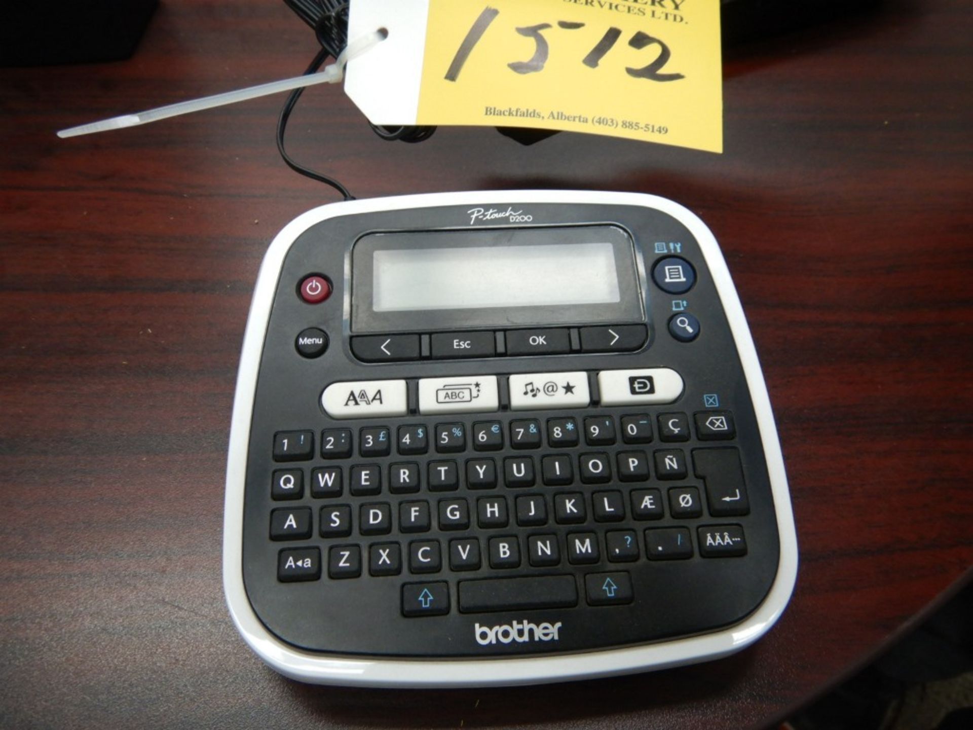 BROTHER P-TOUCH D200 LABEL MAKER