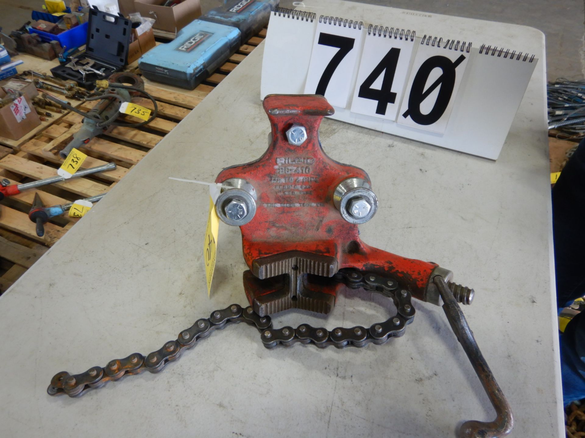 RIDGID BC410 PIPE VISE