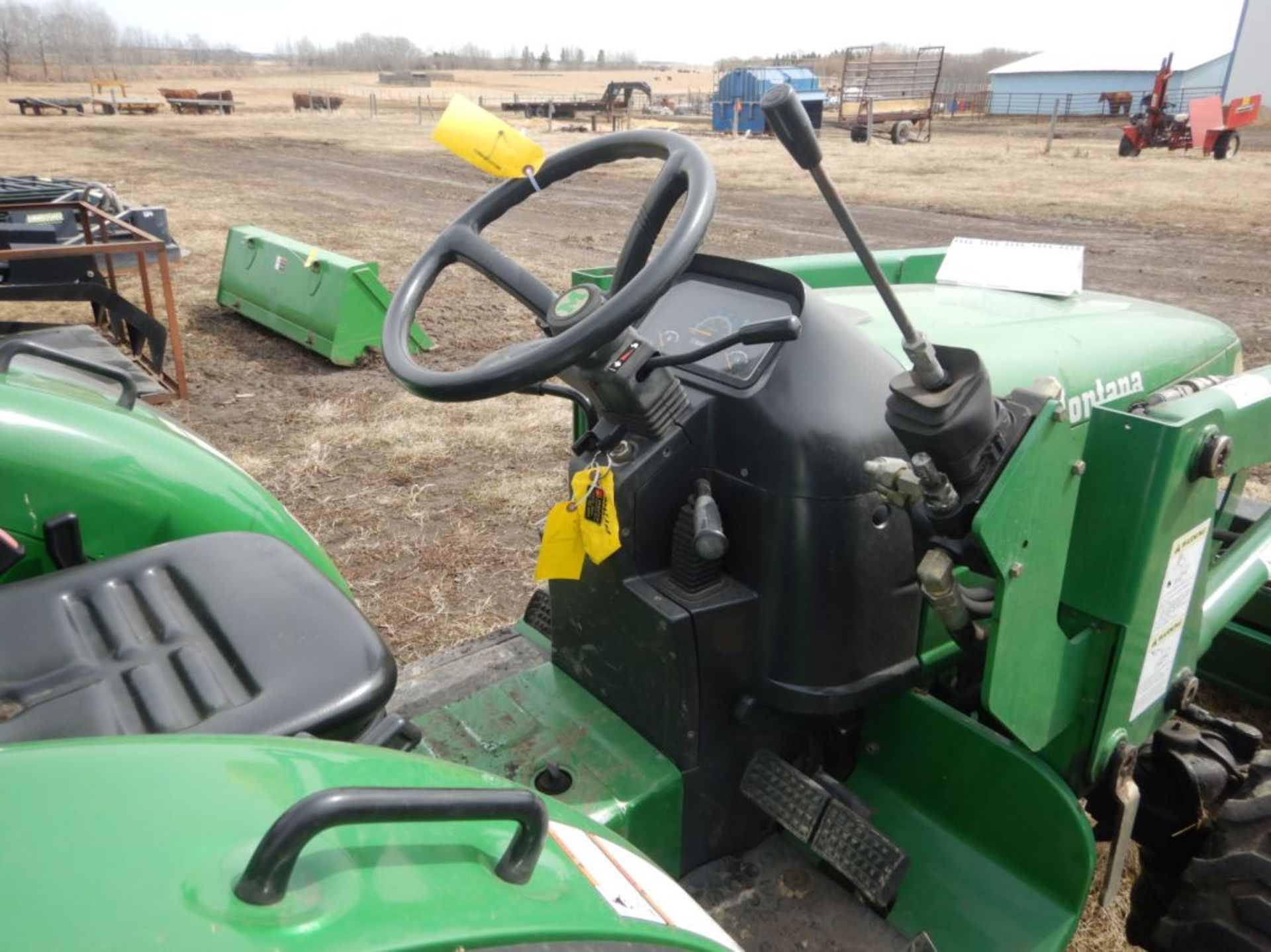 MONTANA 3840 4X4 COMPACT TRACTOR W/FEL, 3PT, ROPS, 397 HR showing S/N 21F4FAF0091 - Image 5 of 8