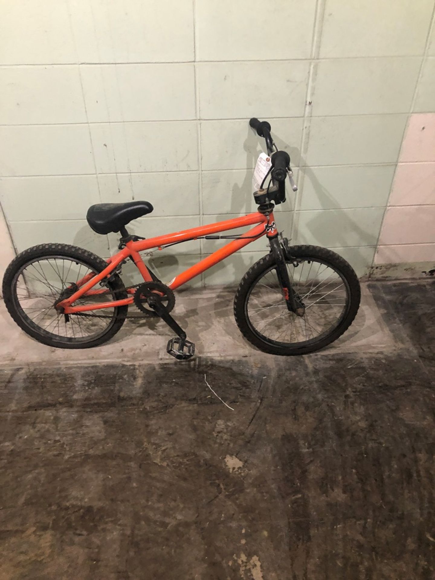 KIDS NO NAME BMX ORANGE SIZE 20 inches BMX Speed 1 Tag # 66