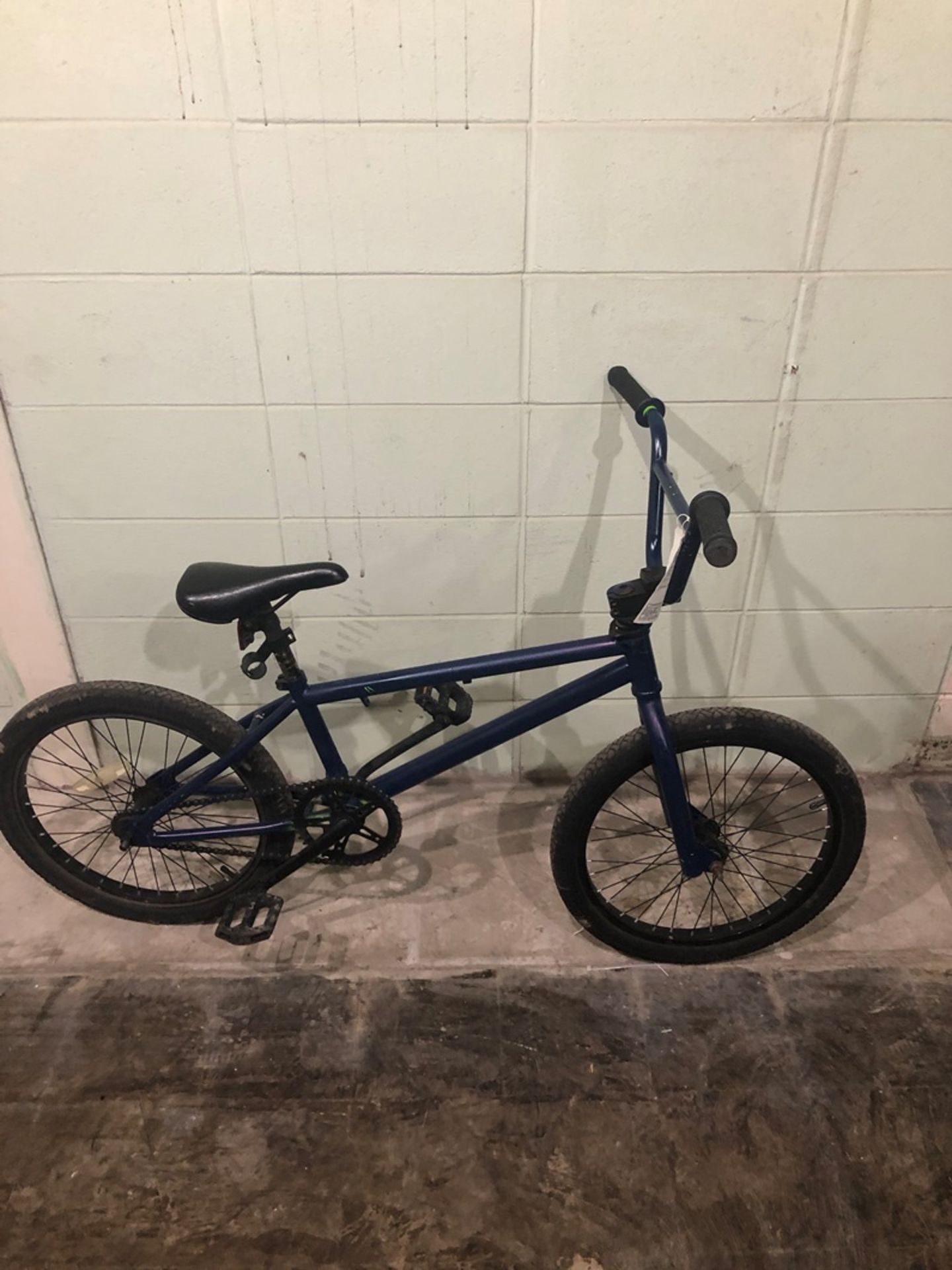 NO NAME BMX NAVY BLUE SIZE 20 inches BMX Speed 1 Tag # 78