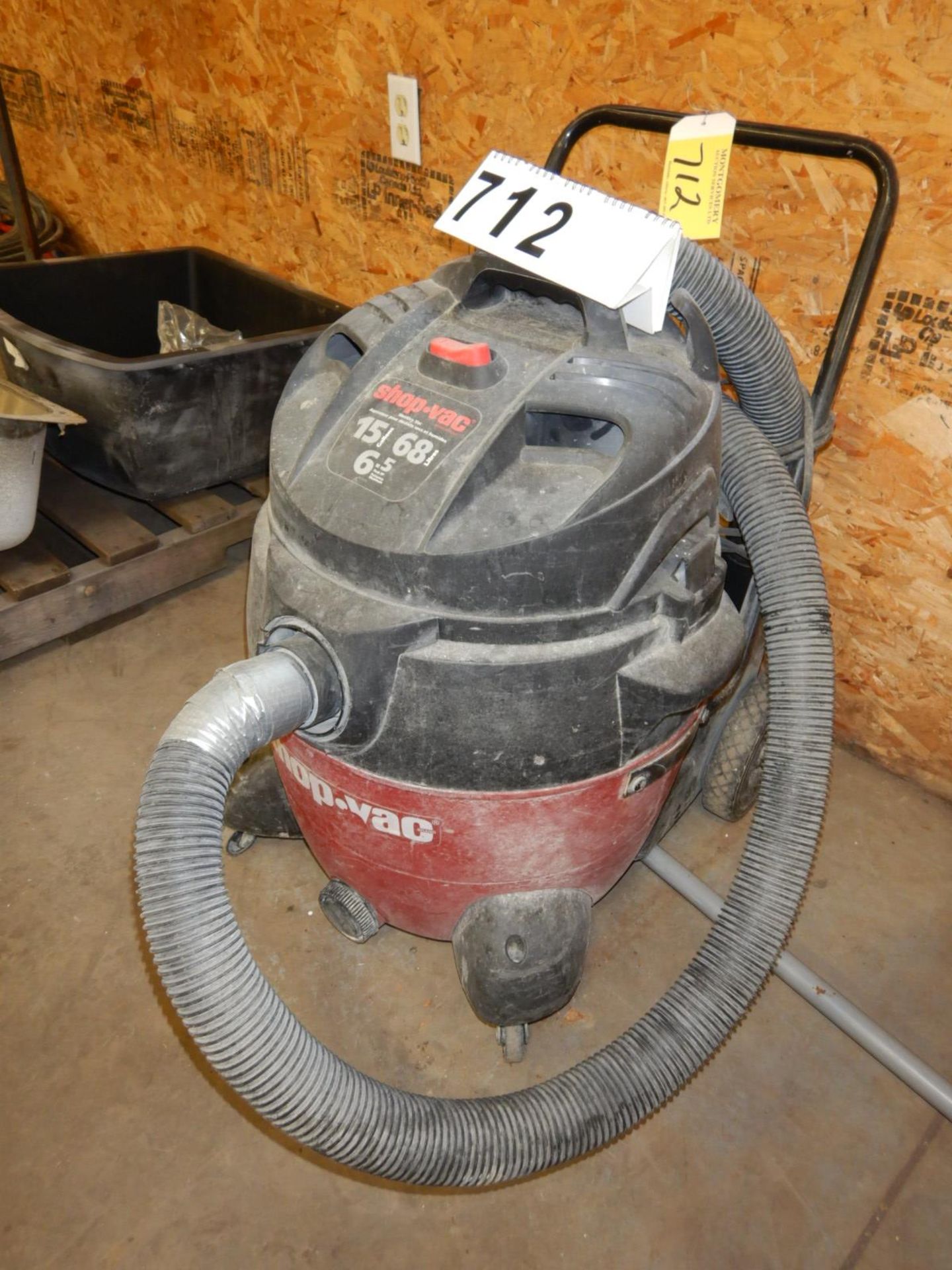 SHOP VAC 15 GAL WET/DRY VACUUM - Image 2 of 3