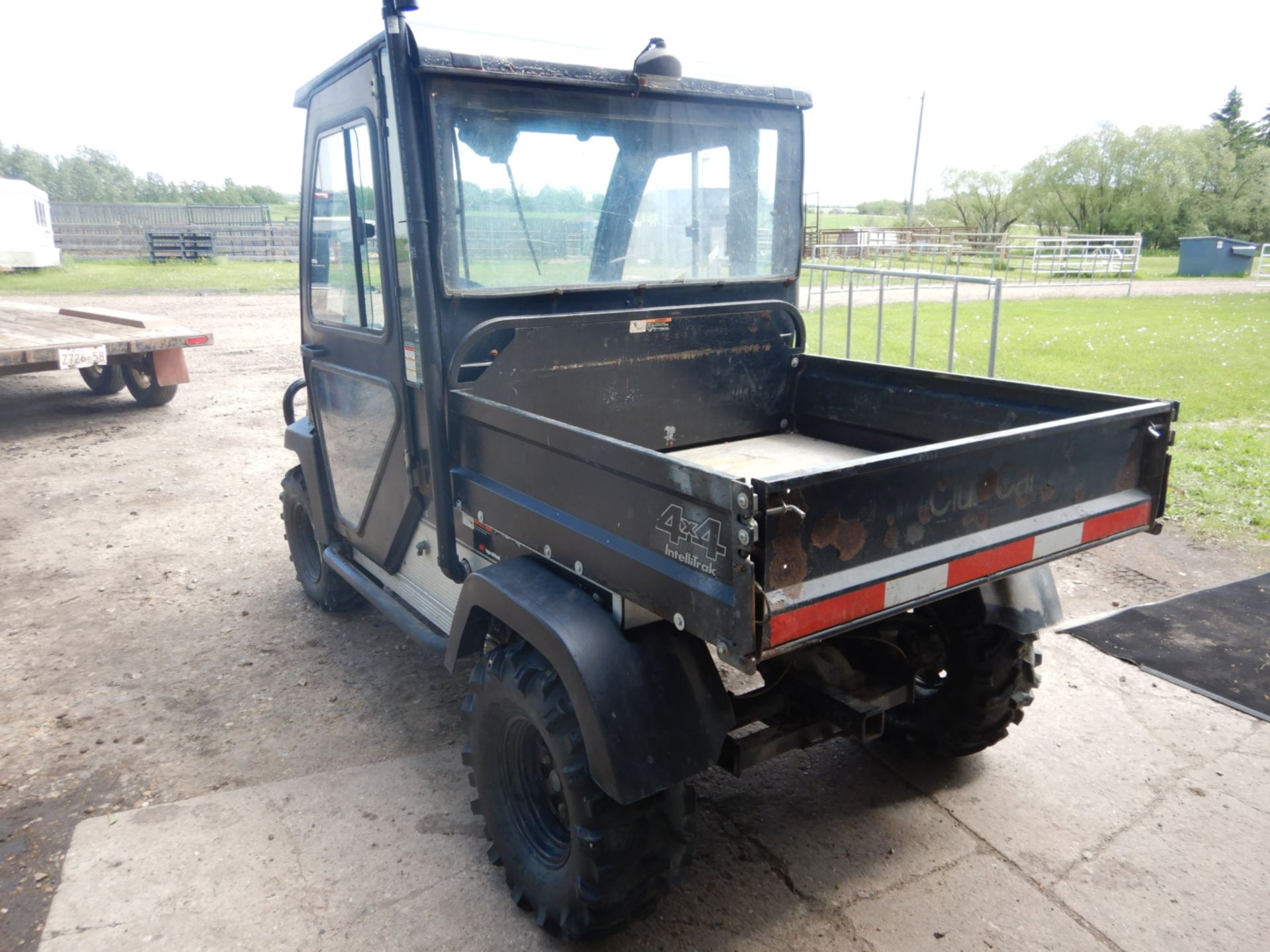 CLUB CAR CARRYALL 294 UTV, 4X4 INTELLITRAK, W/REBUILT KUBOTA DIESEL ENGINE - Image 4 of 12