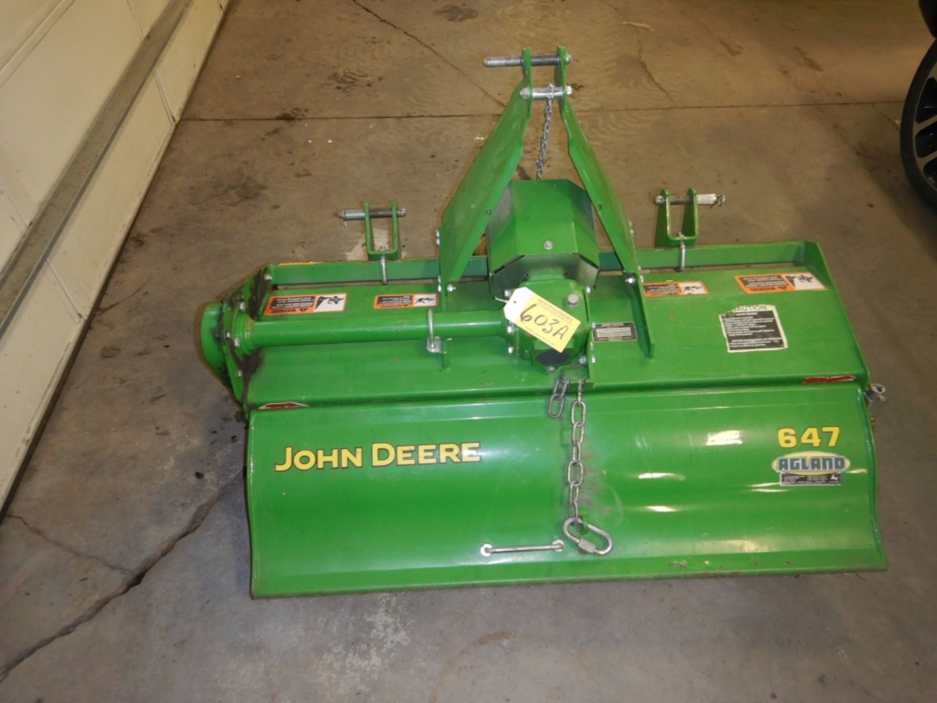 2012 JOHN DEERE 647 3PT X 48" ROTOTILLER S/N 1LV0647BLA0050475 - Image 6 of 6