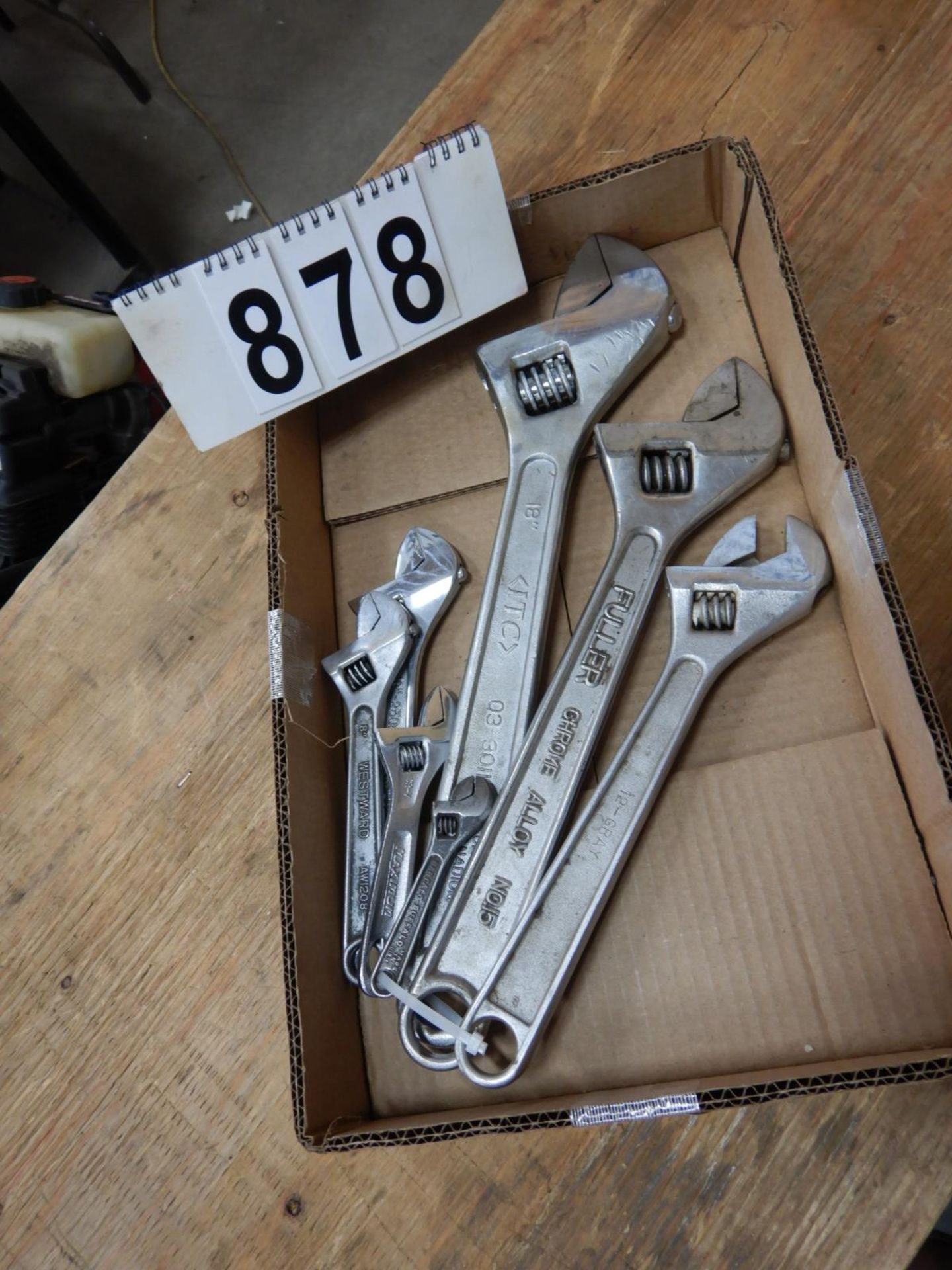 L/O CRESCENT WRENCHES, 3"-18"