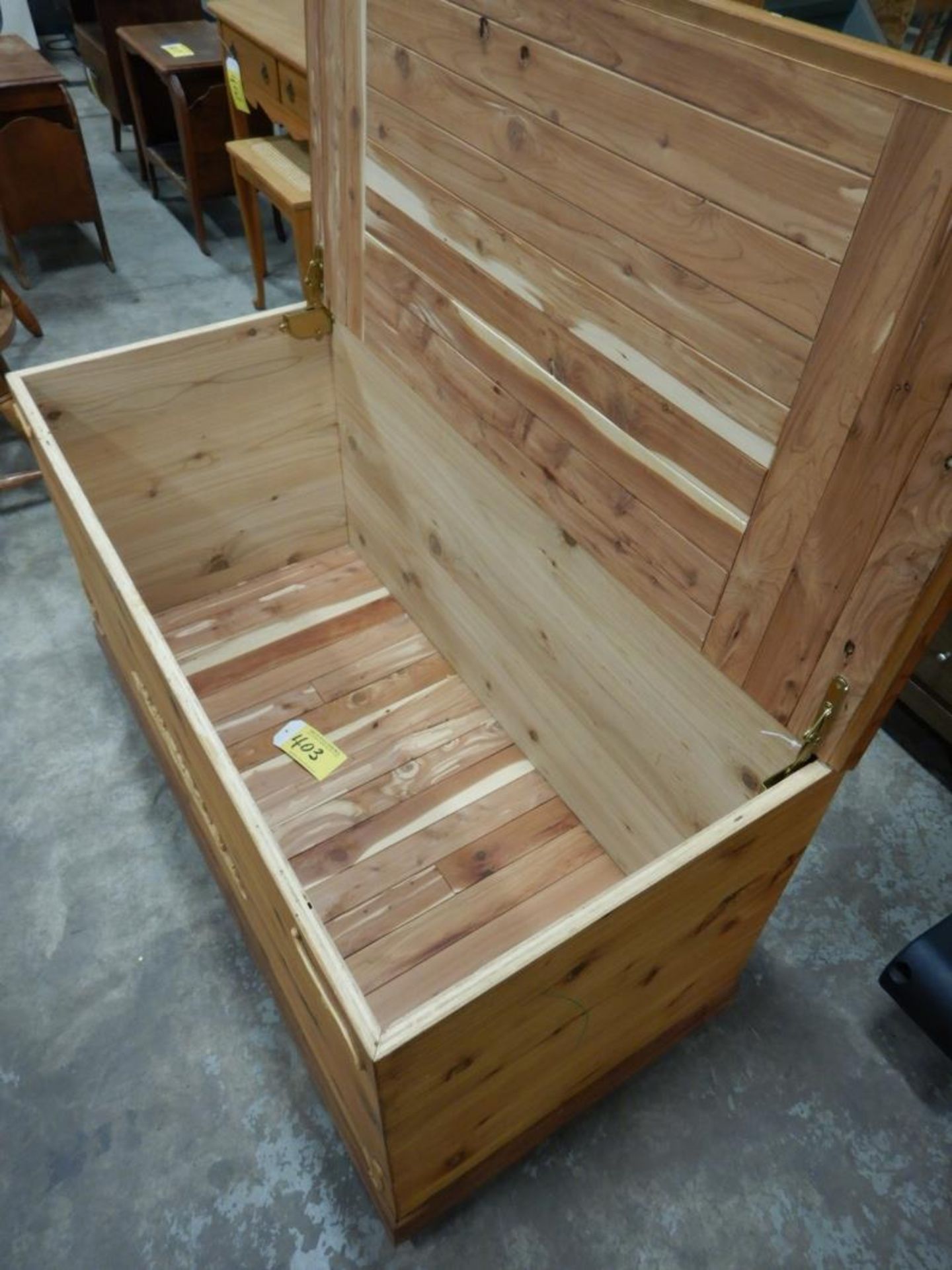 CEDAR CHEST - 48"LX22"WX26"H - Image 4 of 4