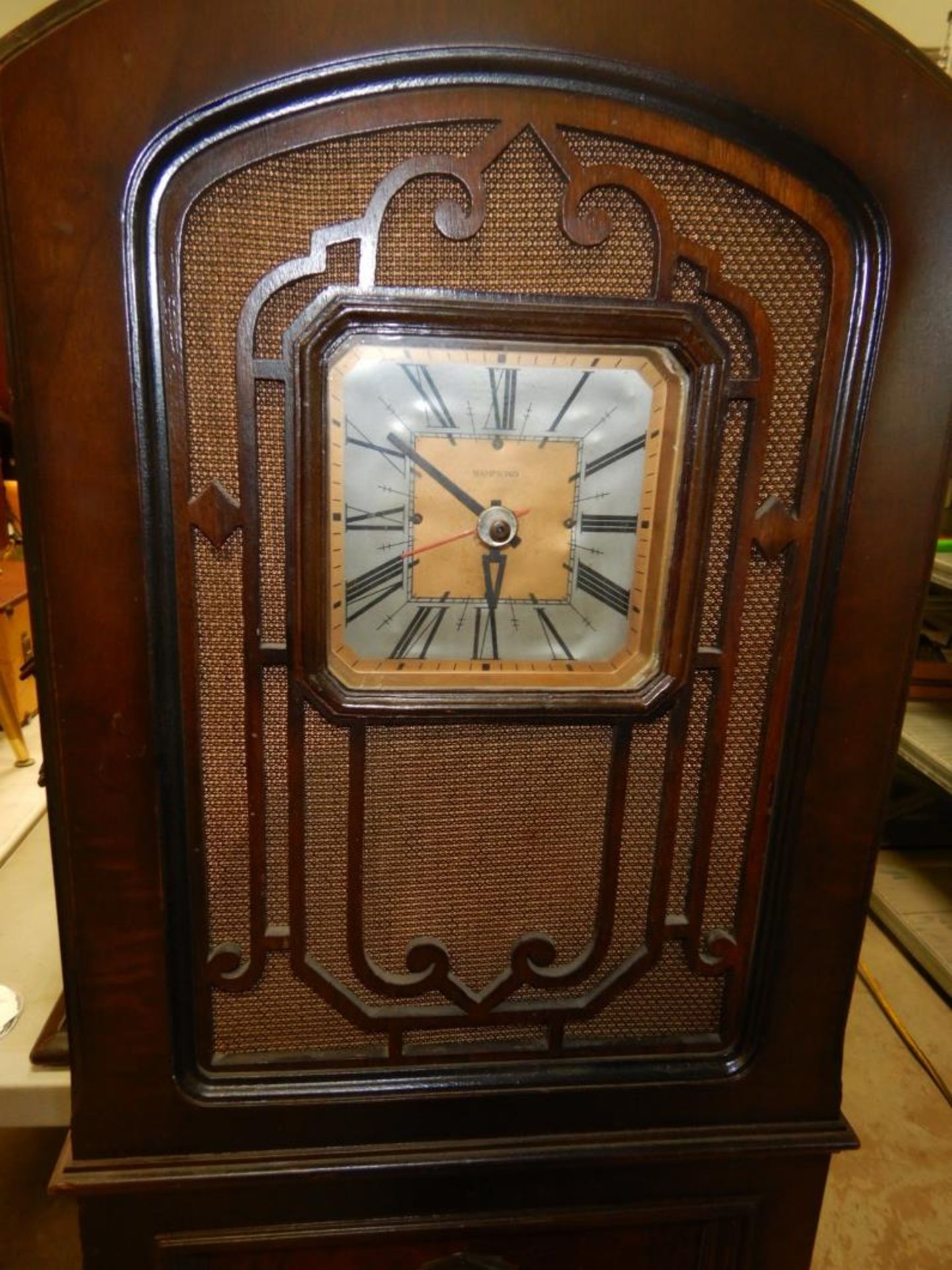 VINTAGE 1930'S HAMMOND CLOCK W/ DEFOREST CROSLEY RADIOFLOOR MODELS/N 4050019 BUILT BY McLAGAN - Image 3 of 7