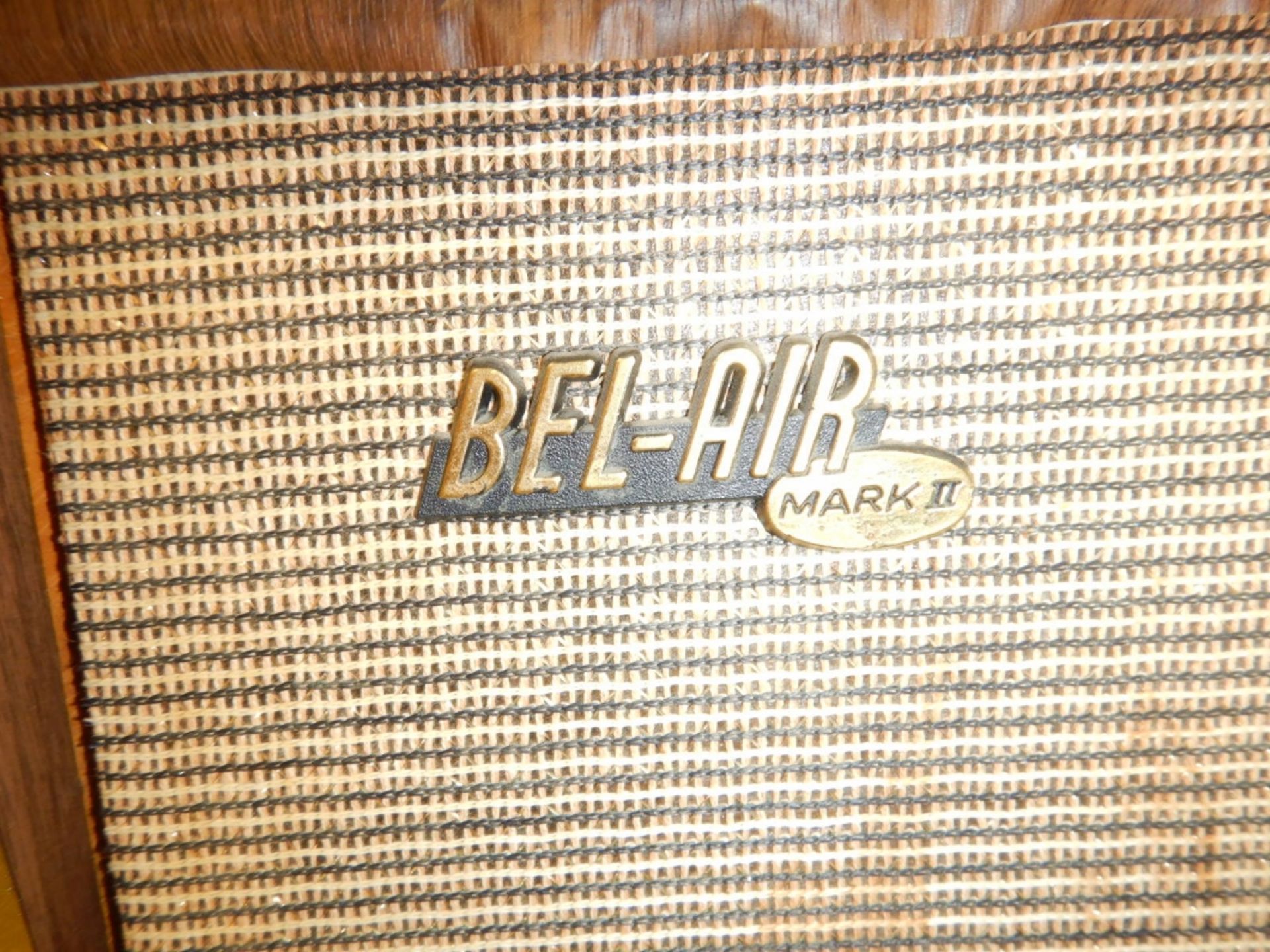 BEL-AIR MARC 2 HIO-FI RADIO PHONE MODEL PR 581, SERIAL # 2378 - Image 3 of 5