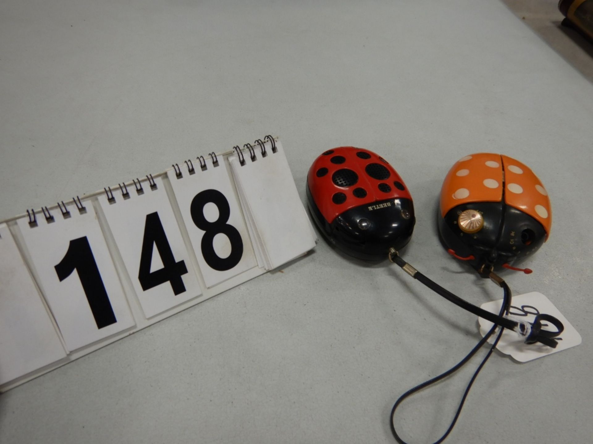 2 LADYBUG RADIOS