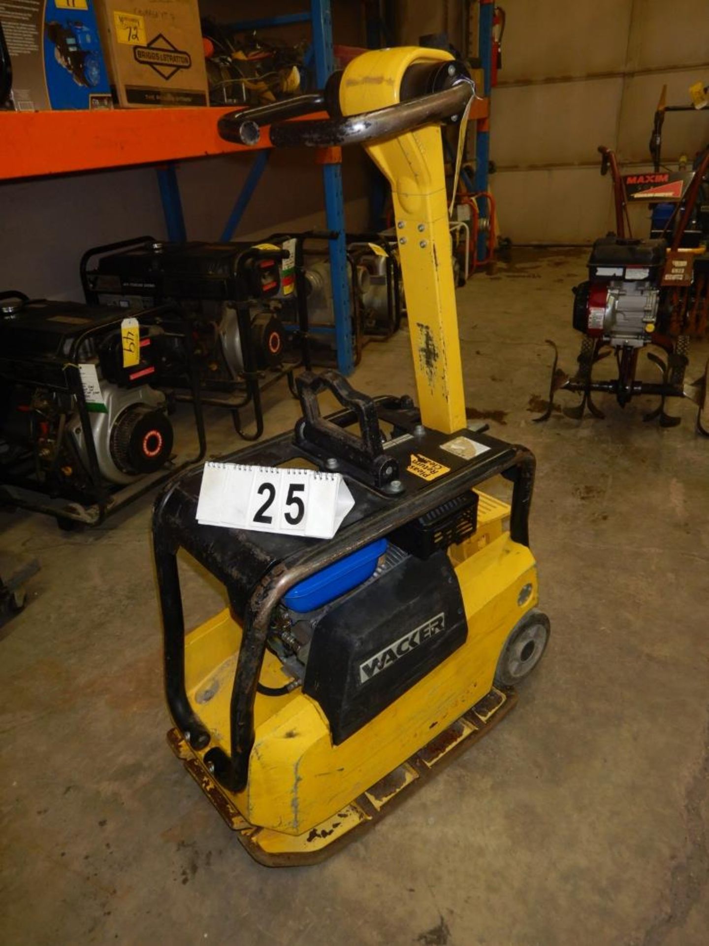 WACKER PLATE COMPACTOR, 300 LB, MODEL BPU 2540AS/N 169206405/2006