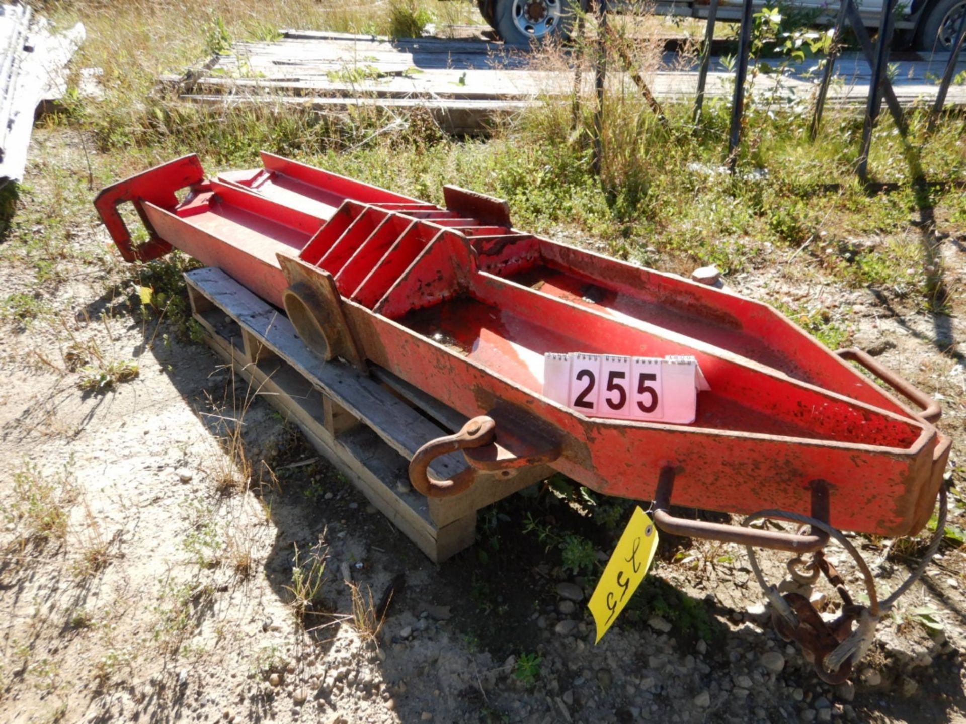 2-SERVICE RIG BASE BEAMS FOR OUTRIGGERS