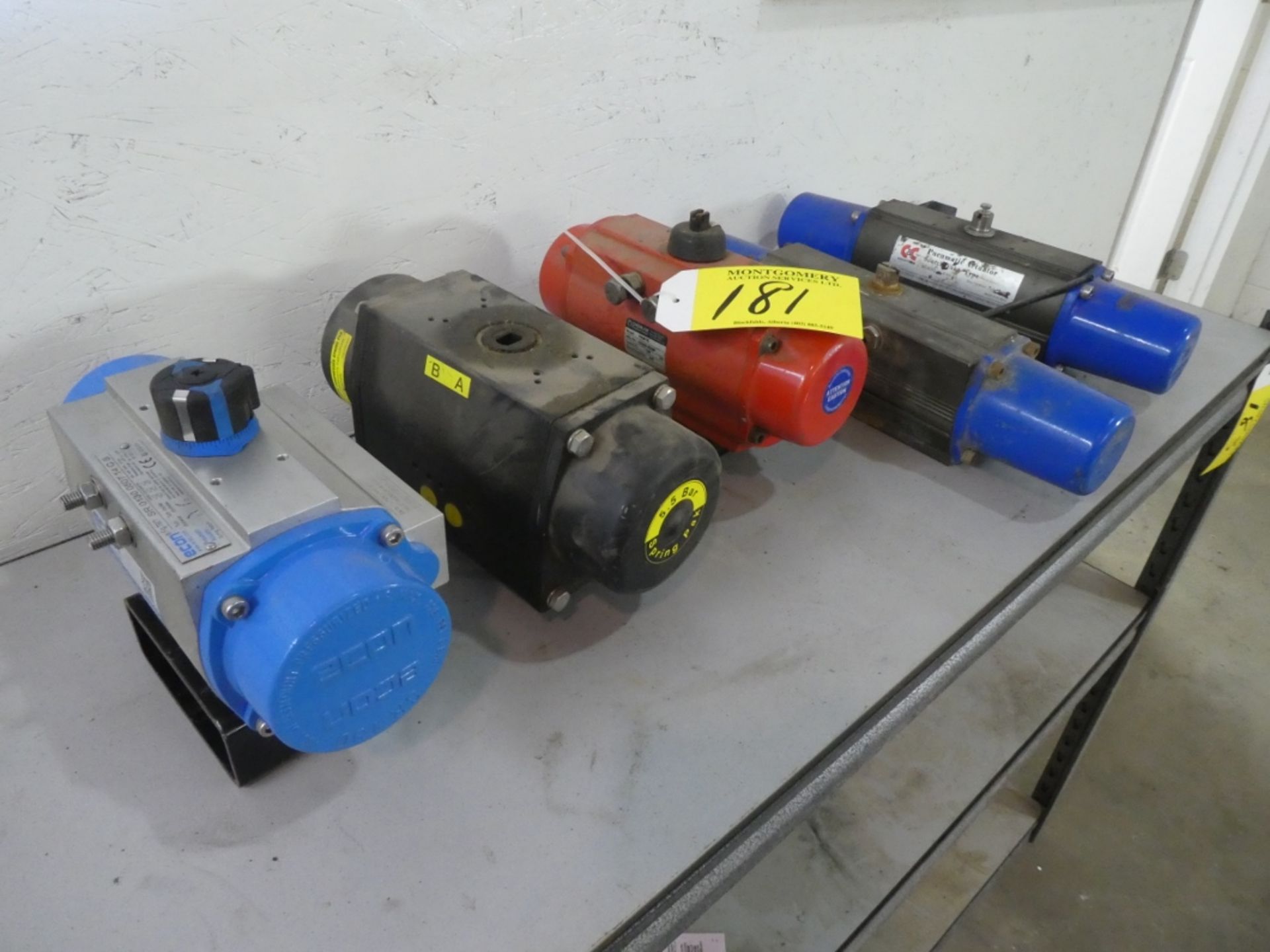 L/O ASSORTED ACTUATORS INCLUDING C&C, ECON, KEYSTONE, CHEMLINE