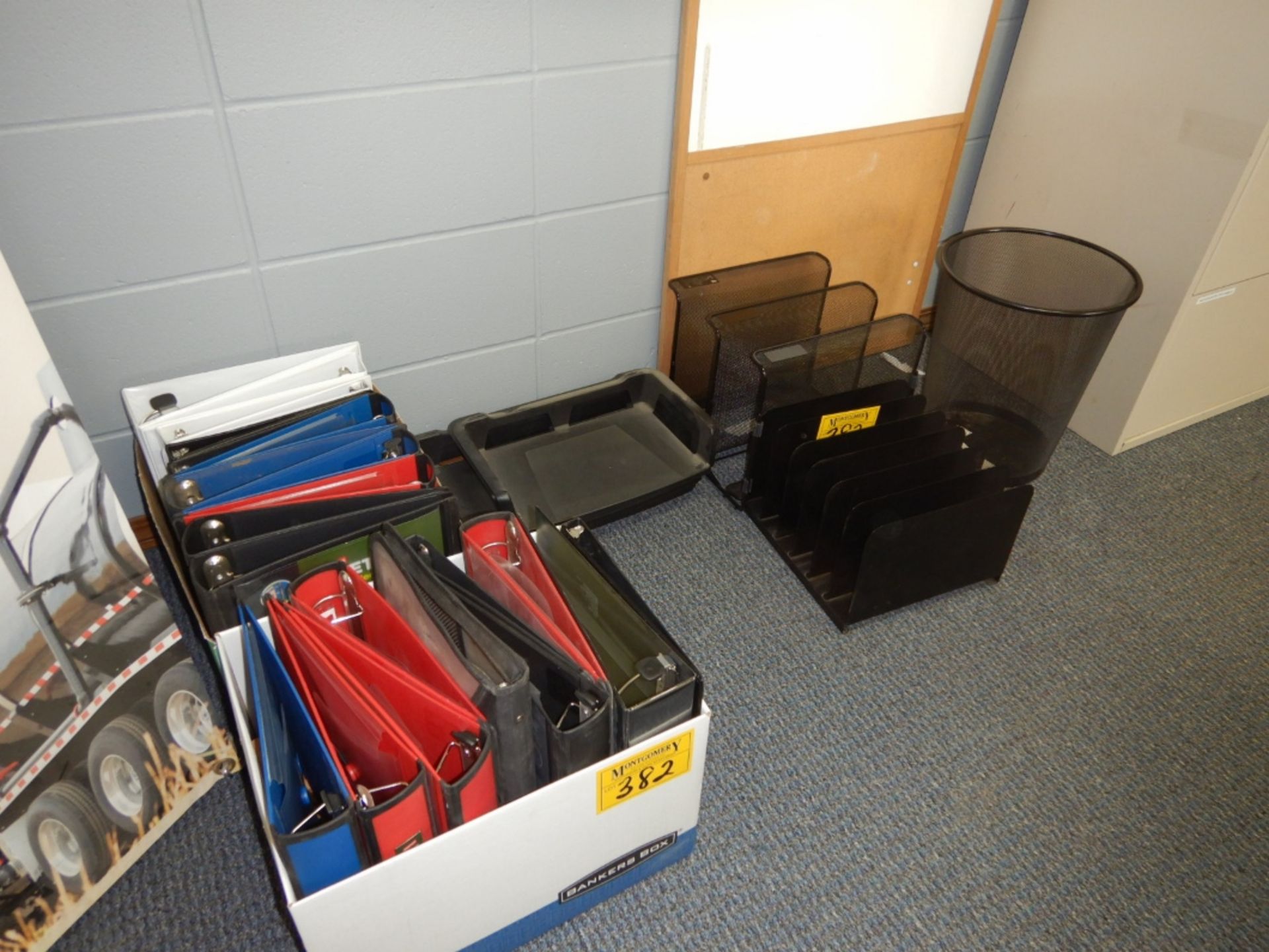 L/O MISC OFFICE SUPPLIES, BINDERS, ETC - Image 6 of 6