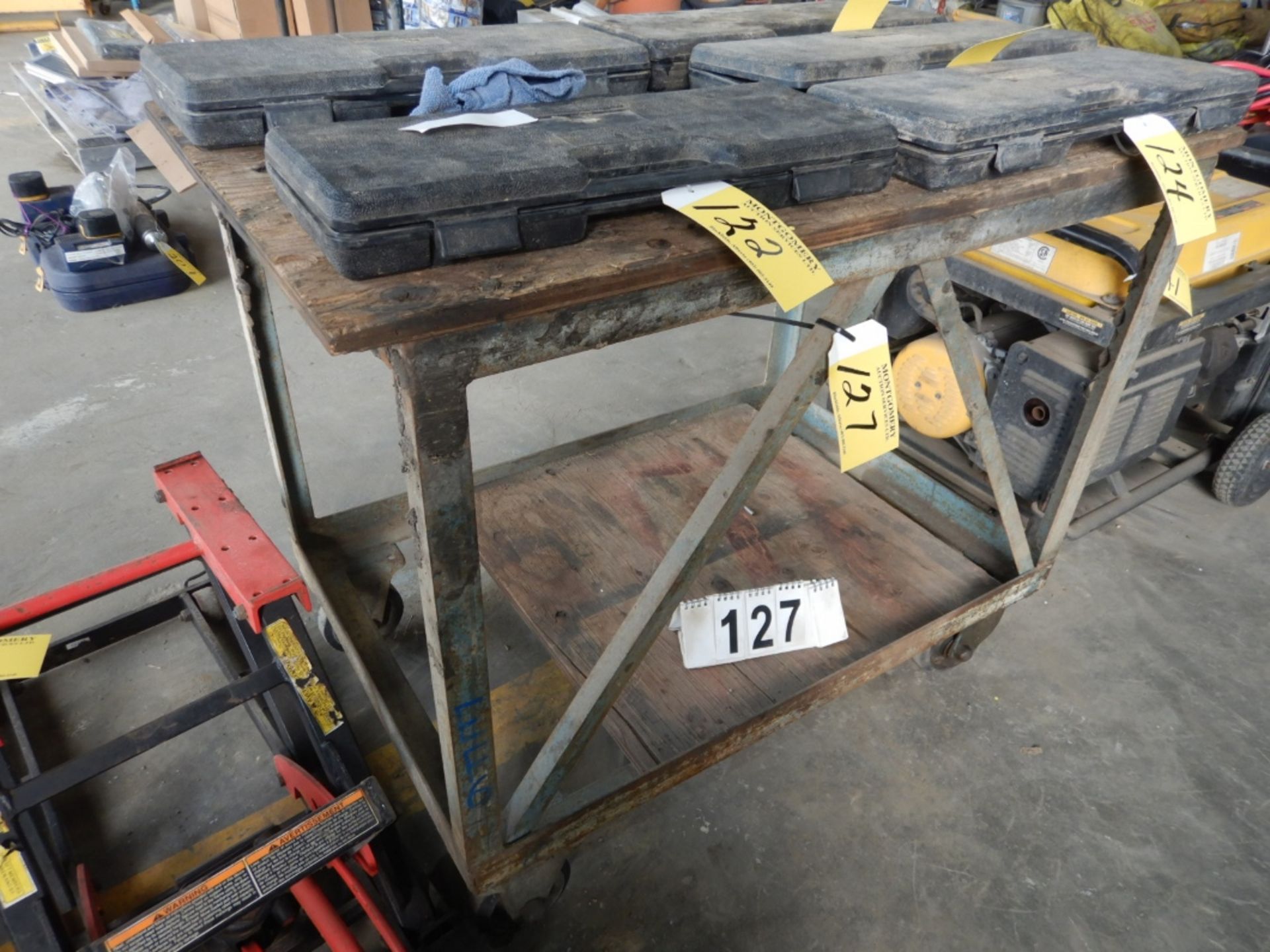 24"X36" SHOP CART W/CASTERS