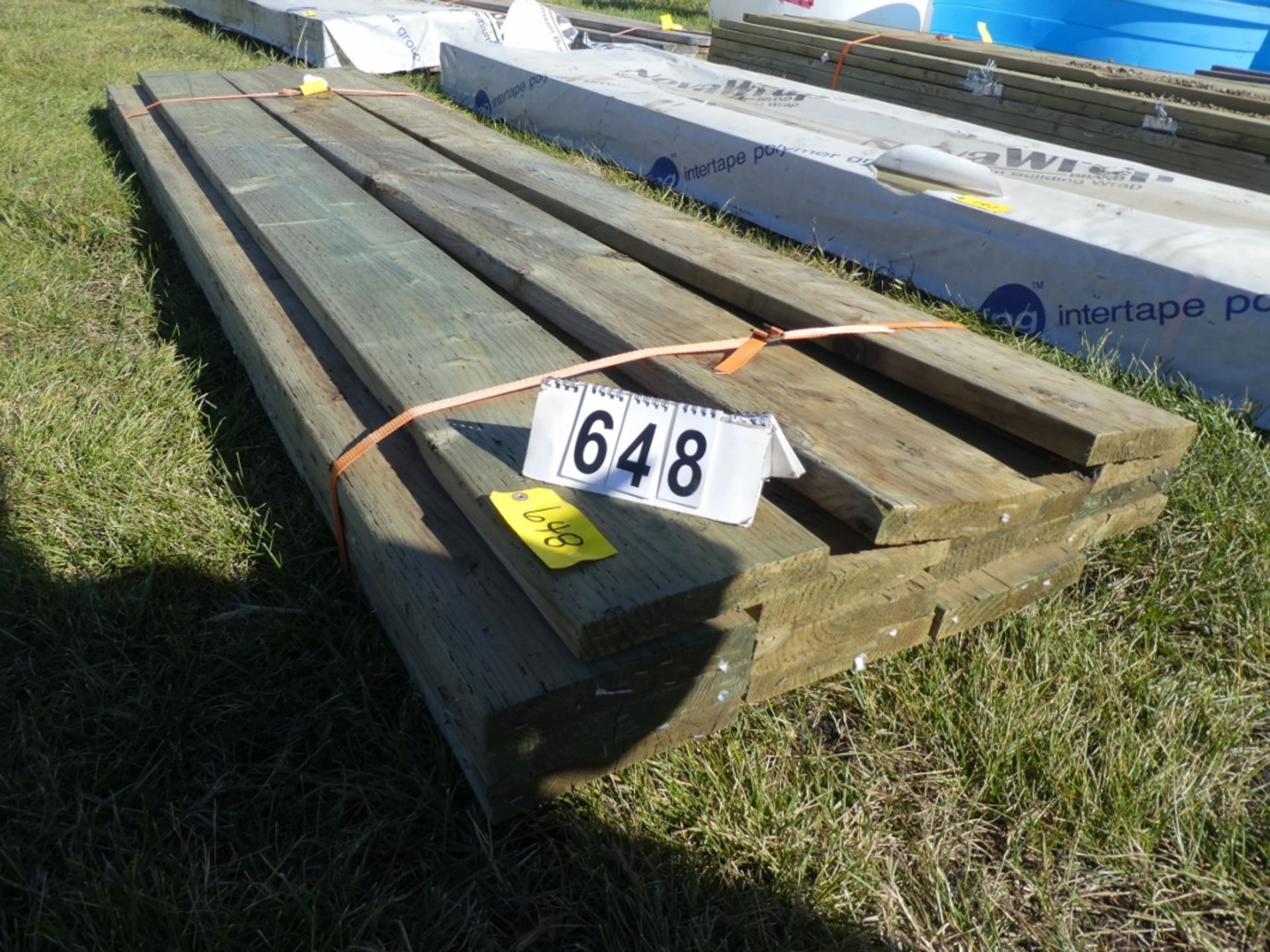 L/O 2X10X10 TREATED LUMBER, 15 PC