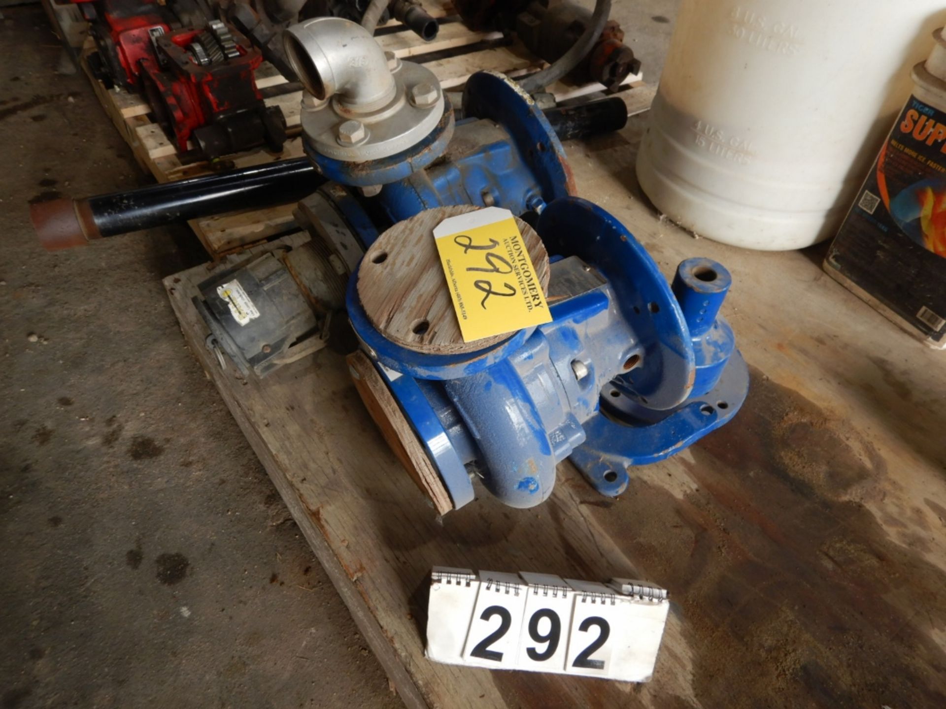 1-REBUILT CENTRIFUGAL ACID PUMP, 1-ACID PUMP (NEEDS REPAIR)