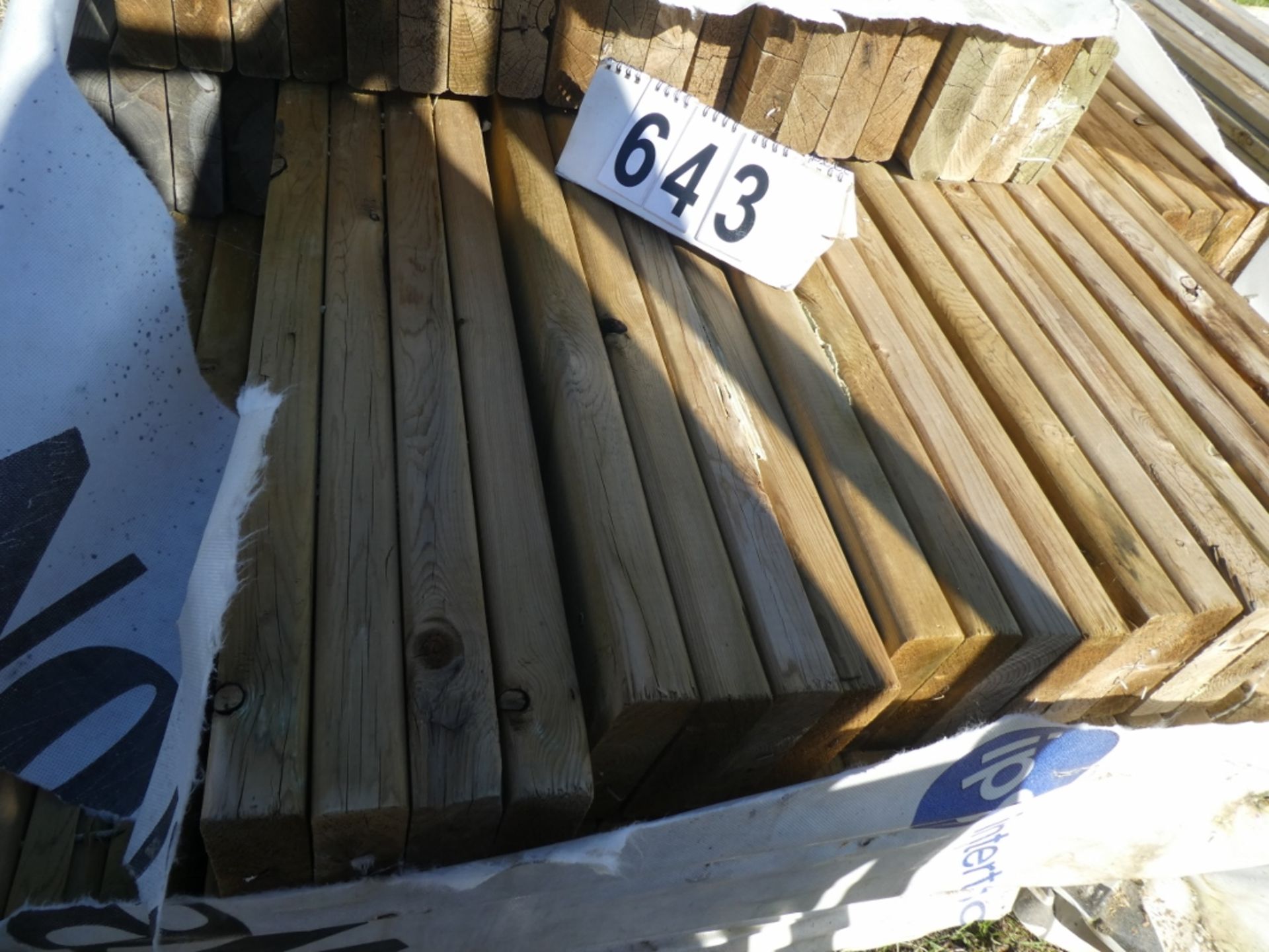 L/O TREATED 1X6 X 16FT & 20FT DECKING BOARDS - Image 3 of 4