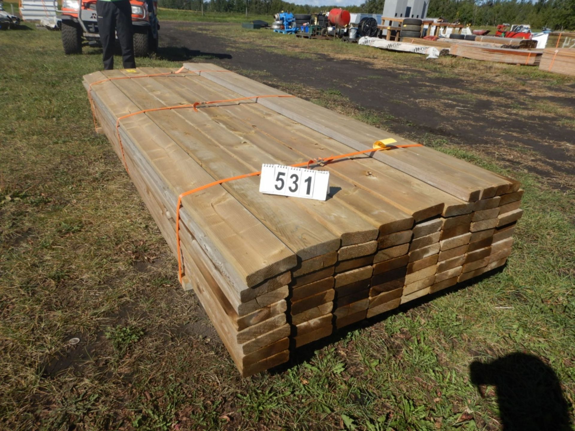 L/O TREATED 2X6X10 DECKING BOARDS, 66 PC - Image 2 of 2