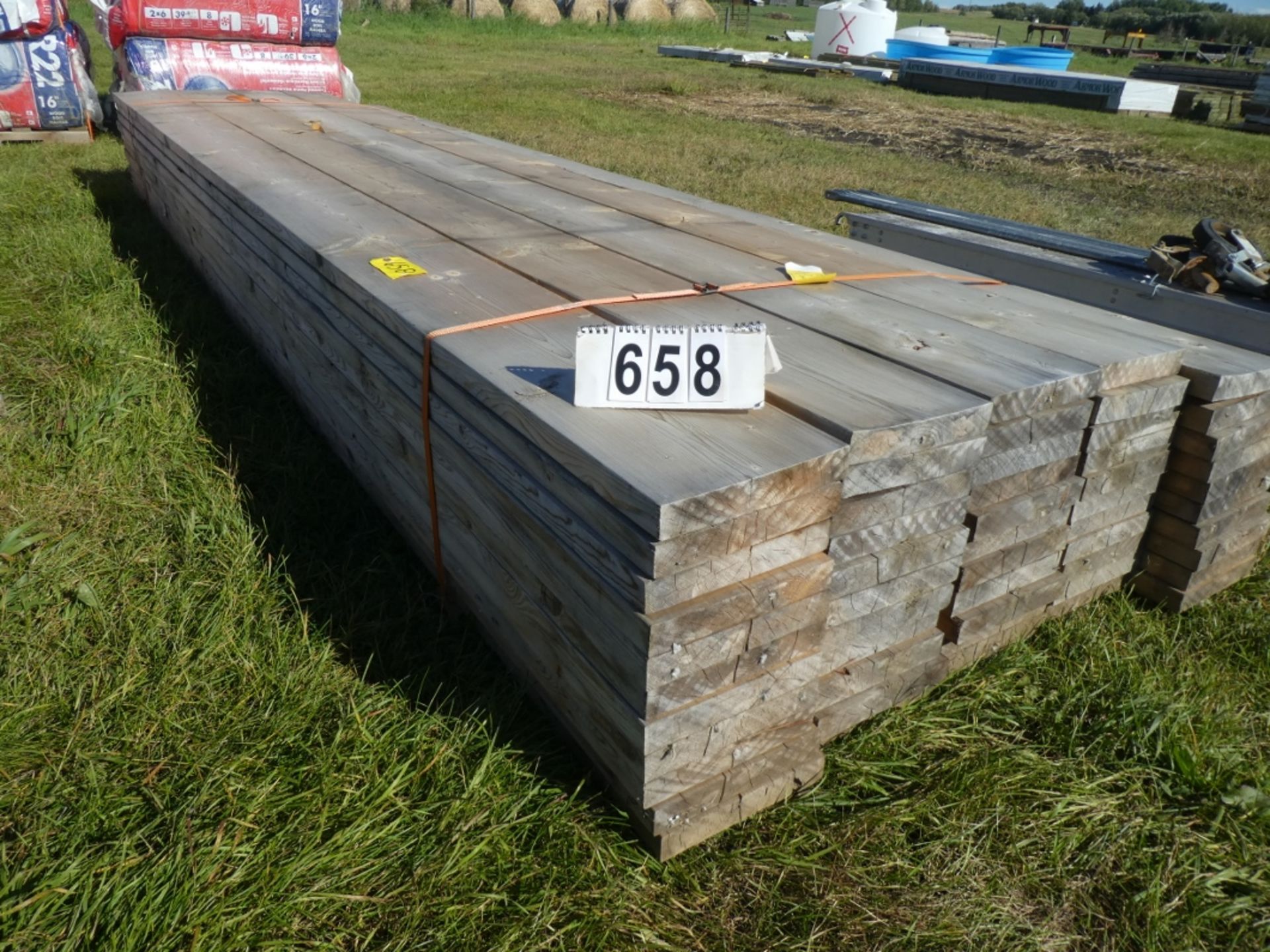 L/O 2X10X14 TREATED LUMBER, - 54 PC