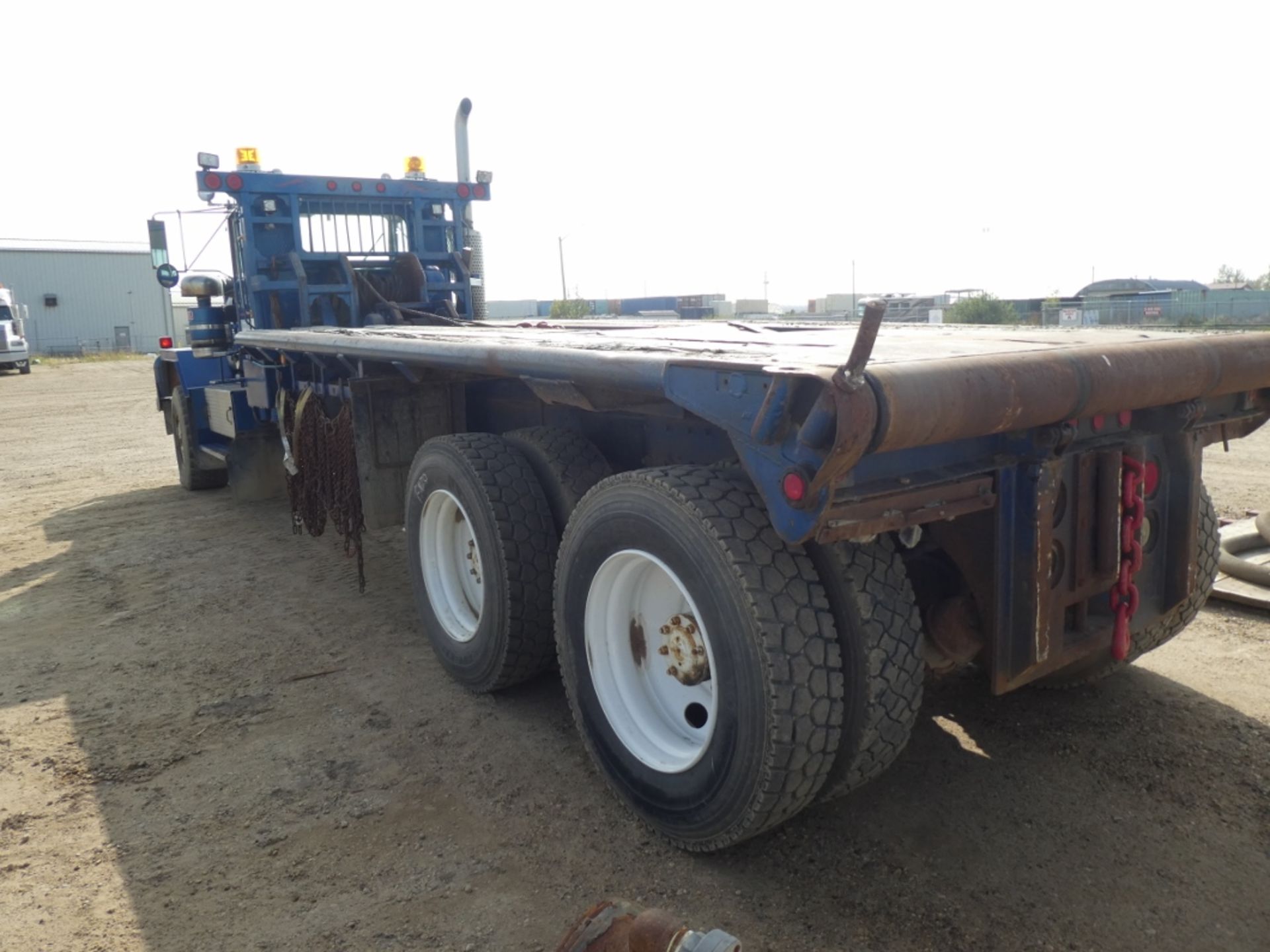 10/1980 KENWORTH LW 900 WINCH TRACTOR W/LIVE 20FT BED, DBL WINCH SYSTEM , ROAD RANGER TRANSMISSION, - Image 3 of 14