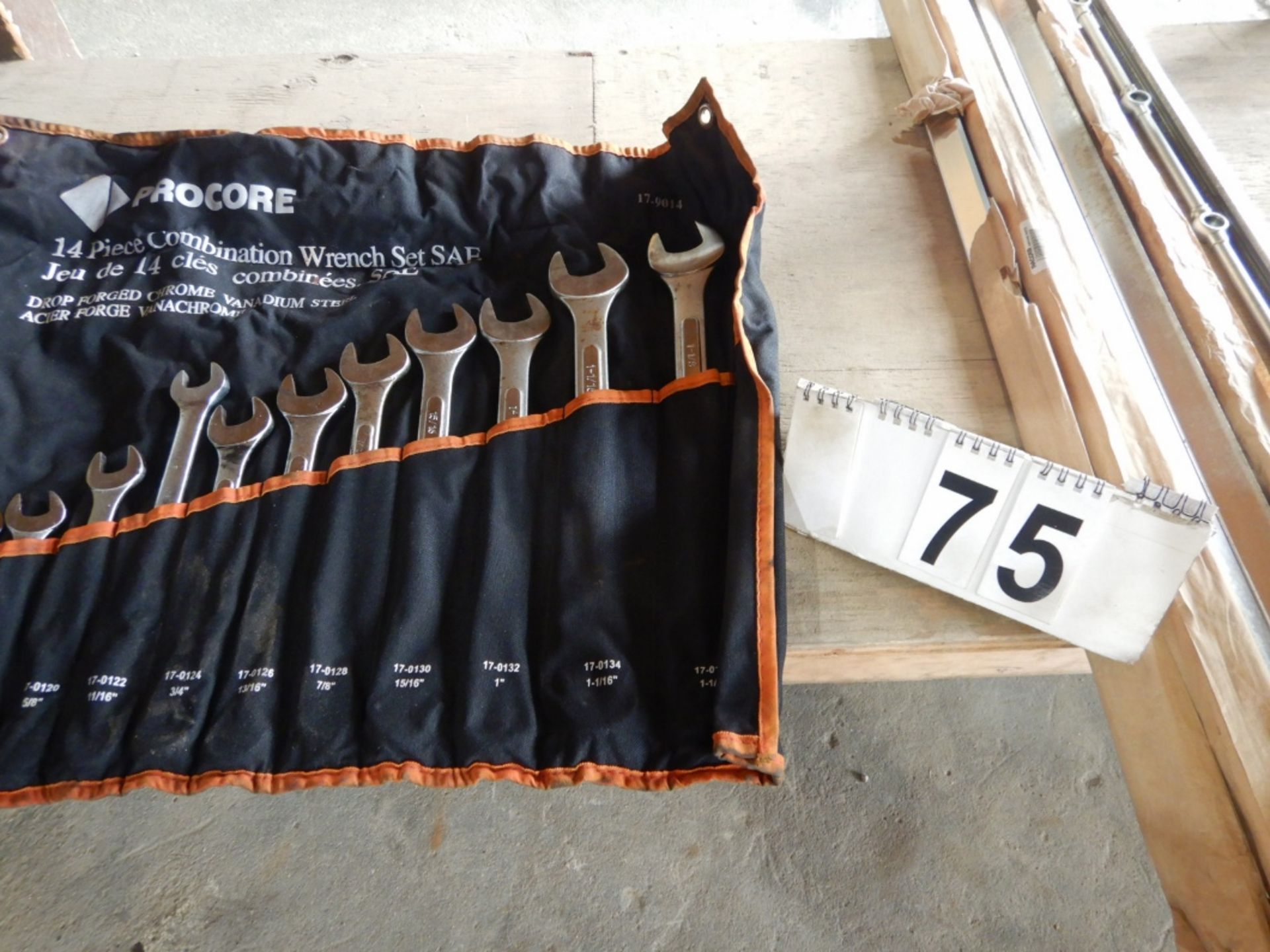 PROCORE COMBINATION TOOL SET, 1/2"-1 1/8" - Image 2 of 2