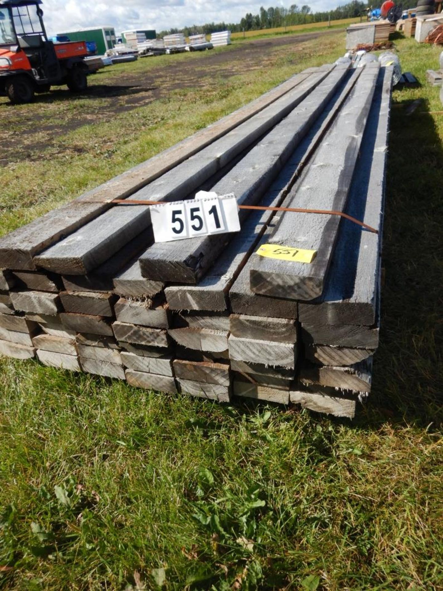 L/O 2X6X16 ROUGH LUMBER, 46PC