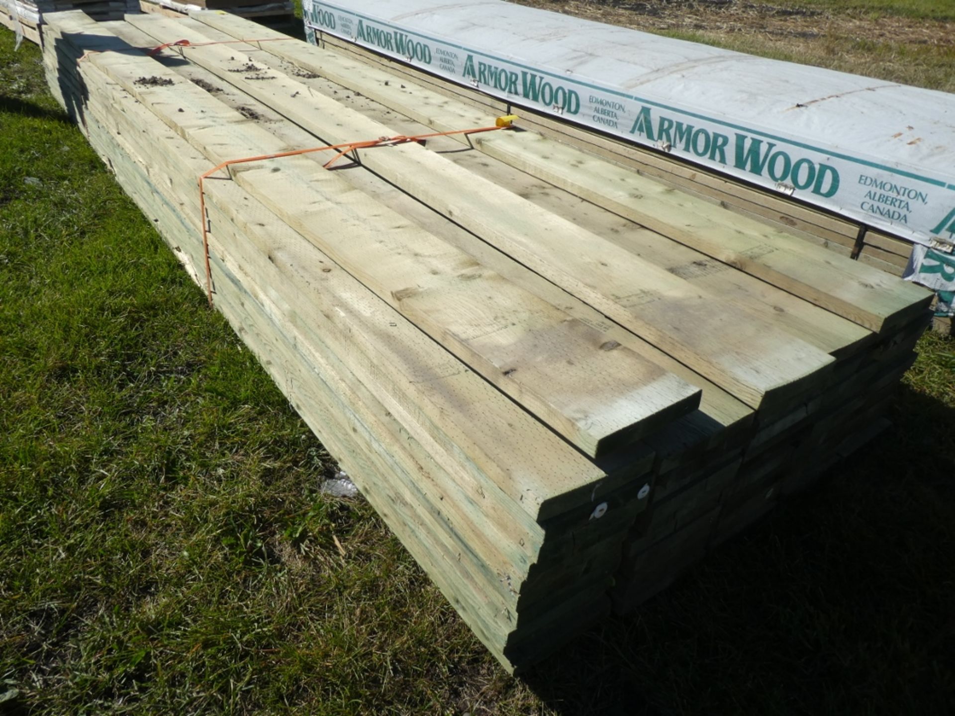 L/O 2X10X16 TREATED LUMBER, 53 PC - Image 2 of 2