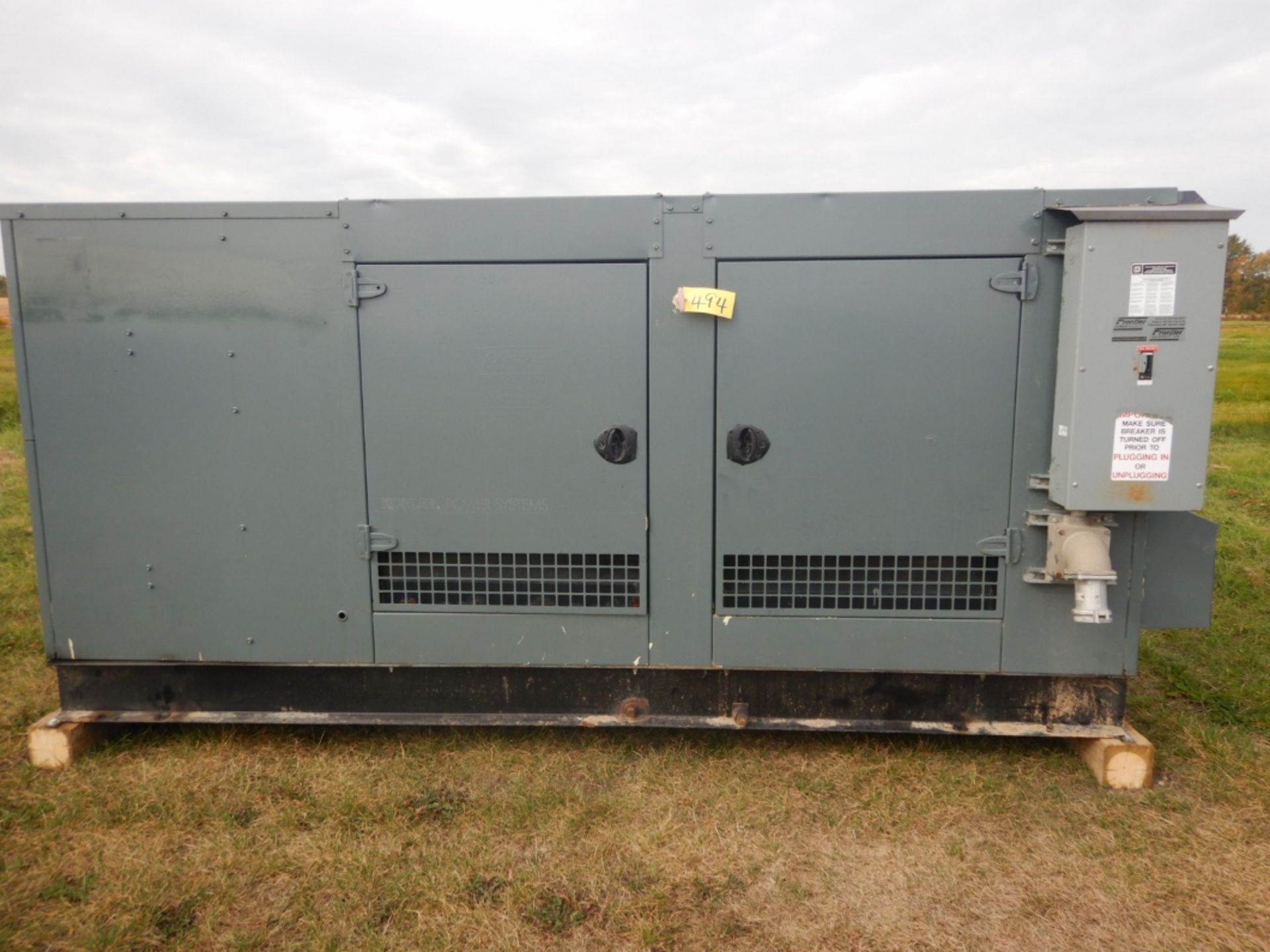 STAMFORD 150 KW (187 KVA STATIONARY GENERATOR W/JOHN DEERE 6.8L DIESEL ENGINE, 480V/3PH S/N PE - Image 4 of 11